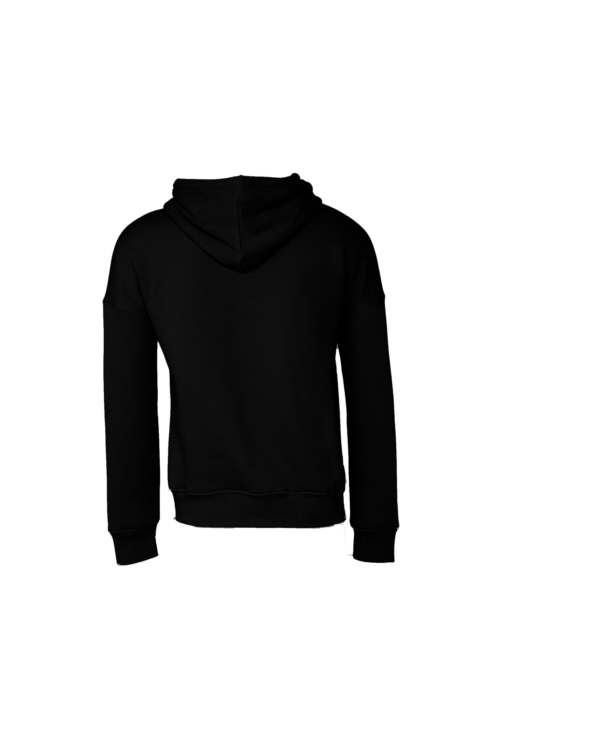 CA3729 Unisex Sponge Fleece DTM Hoodie Black