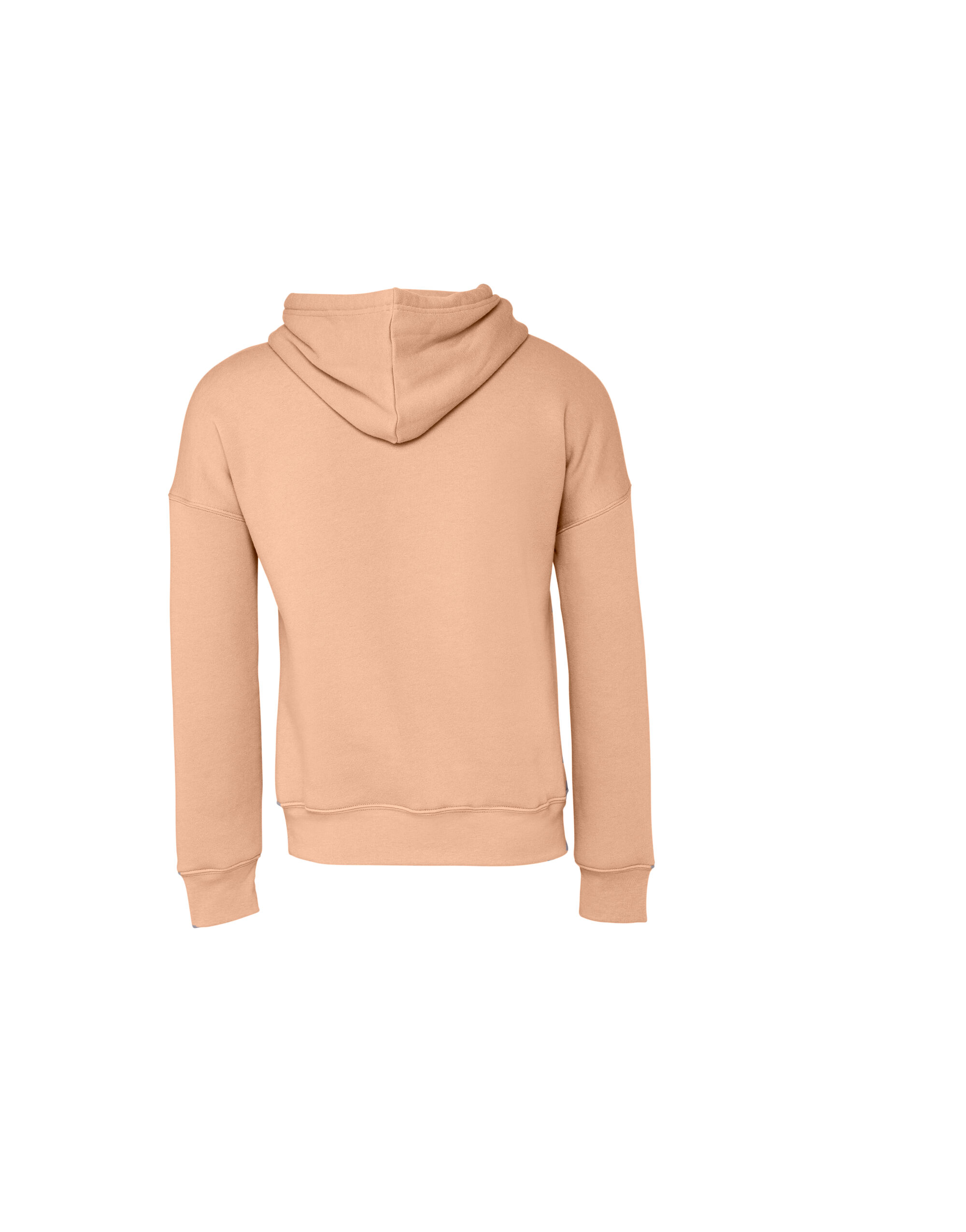 CA3729 Unisex Sponge Fleece DTM Hoodie Peach