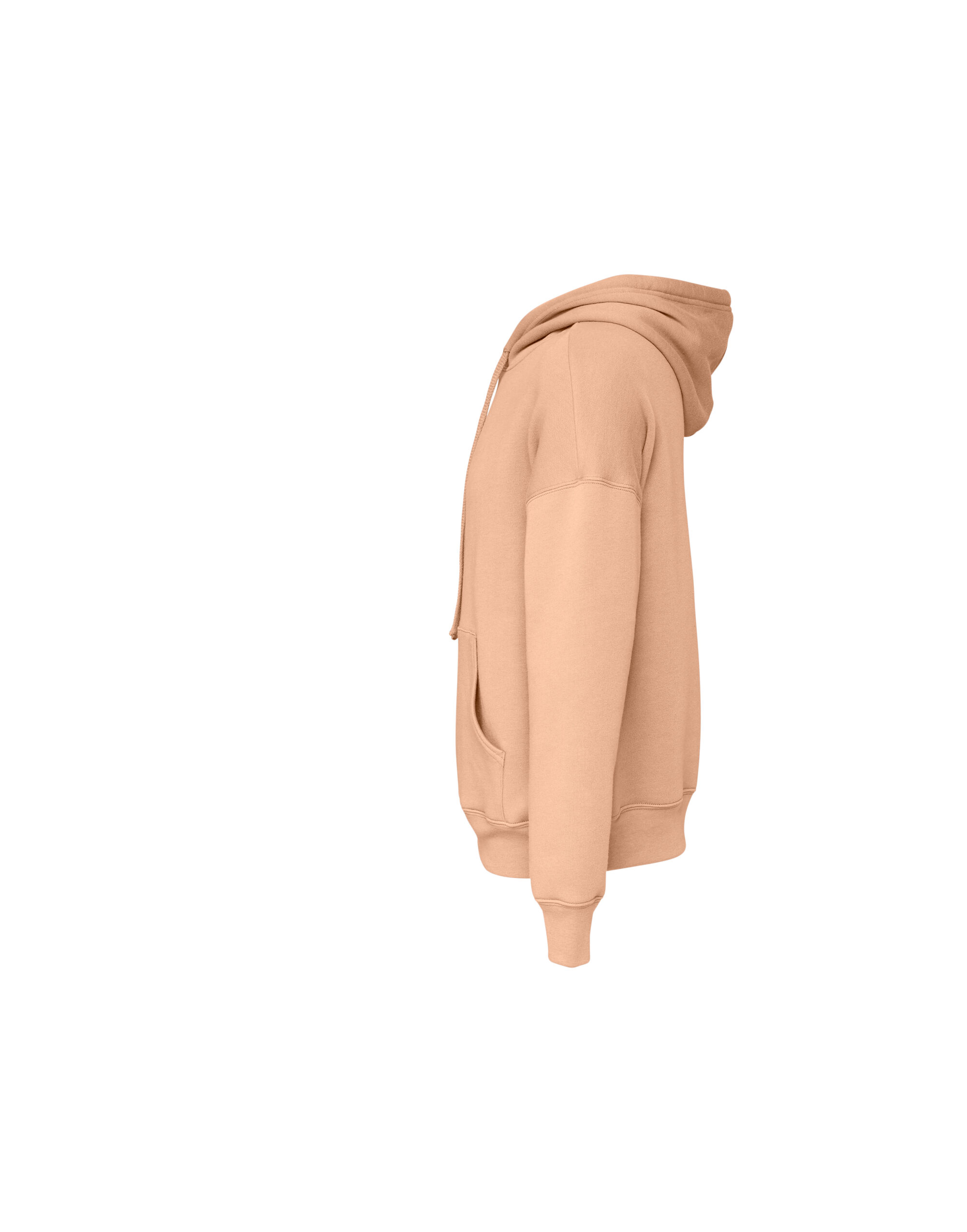 CA3729 Unisex Sponge Fleece DTM Hoodie Peach