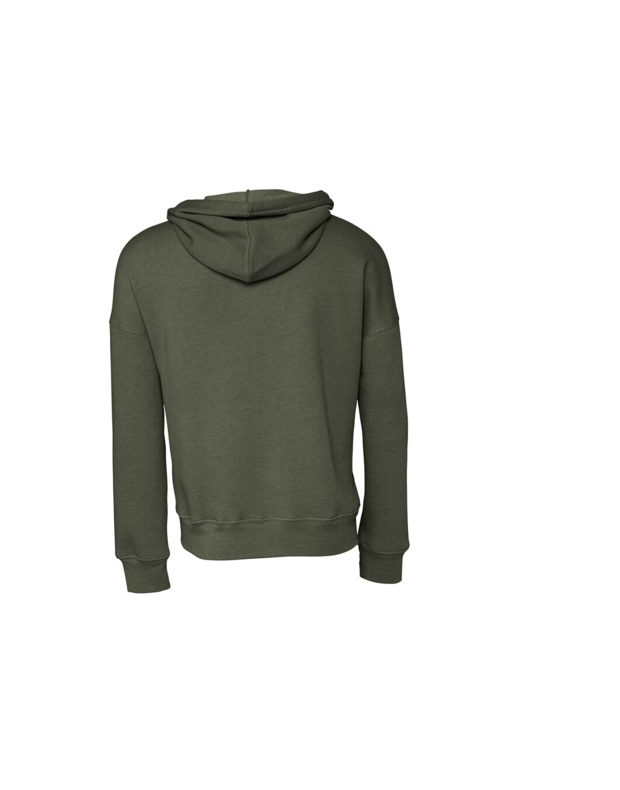 CA3729 Unisex Sponge Fleece DTM Hoodie Military Green