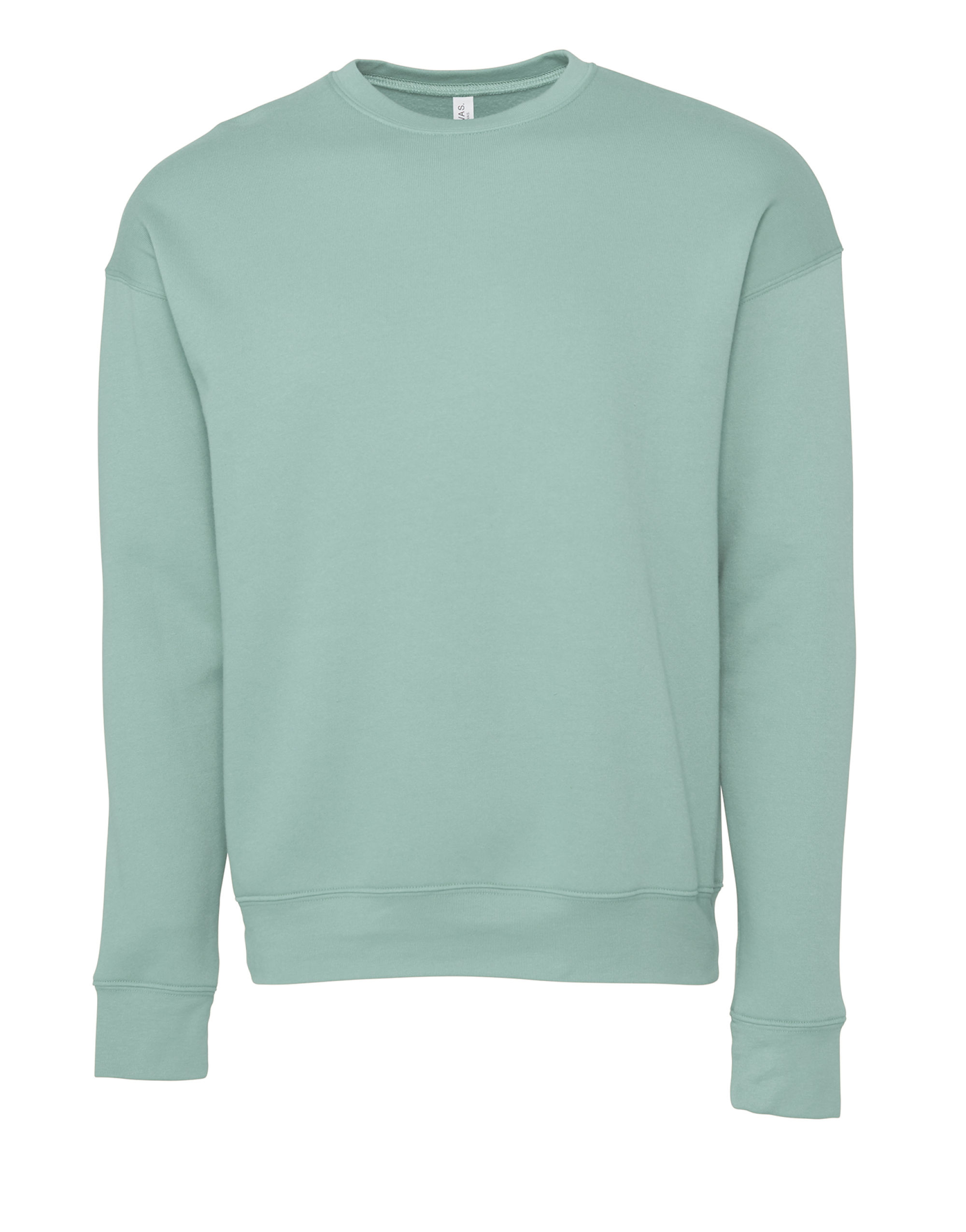 CA3945 Unisex Drop Shoulder Fleece Dusty Blue