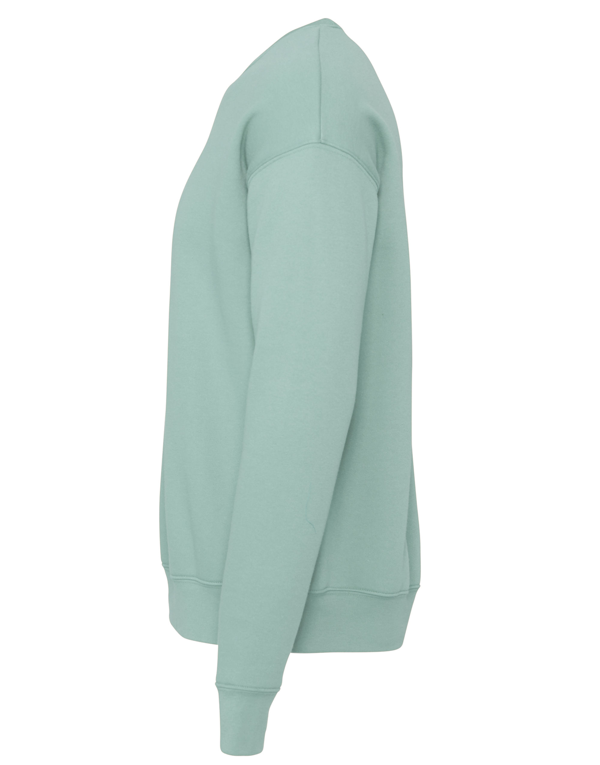CA3945 Unisex Drop Shoulder Fleece Dusty Blue