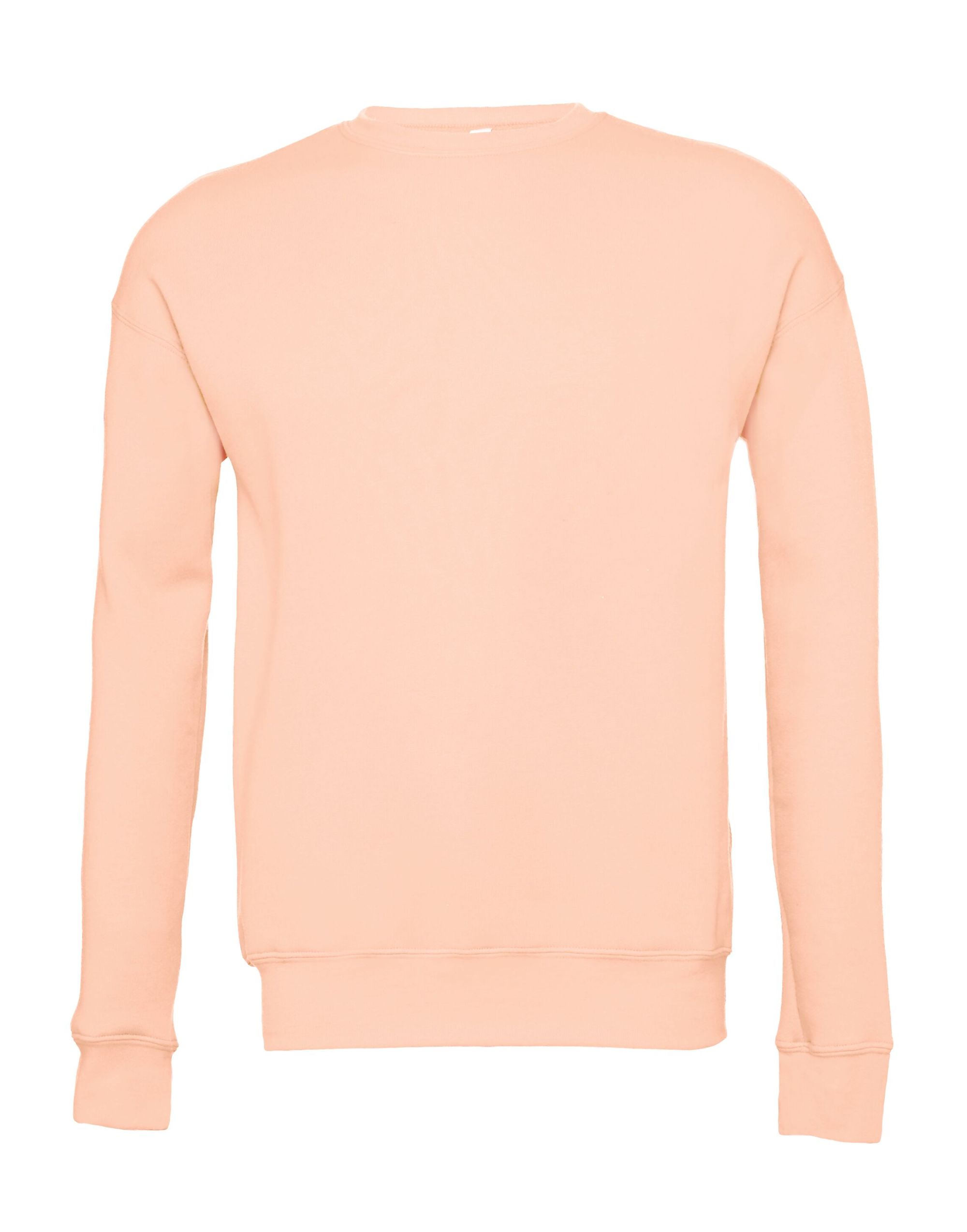 CA3945 Unisex Drop Shoulder Fleece Peach