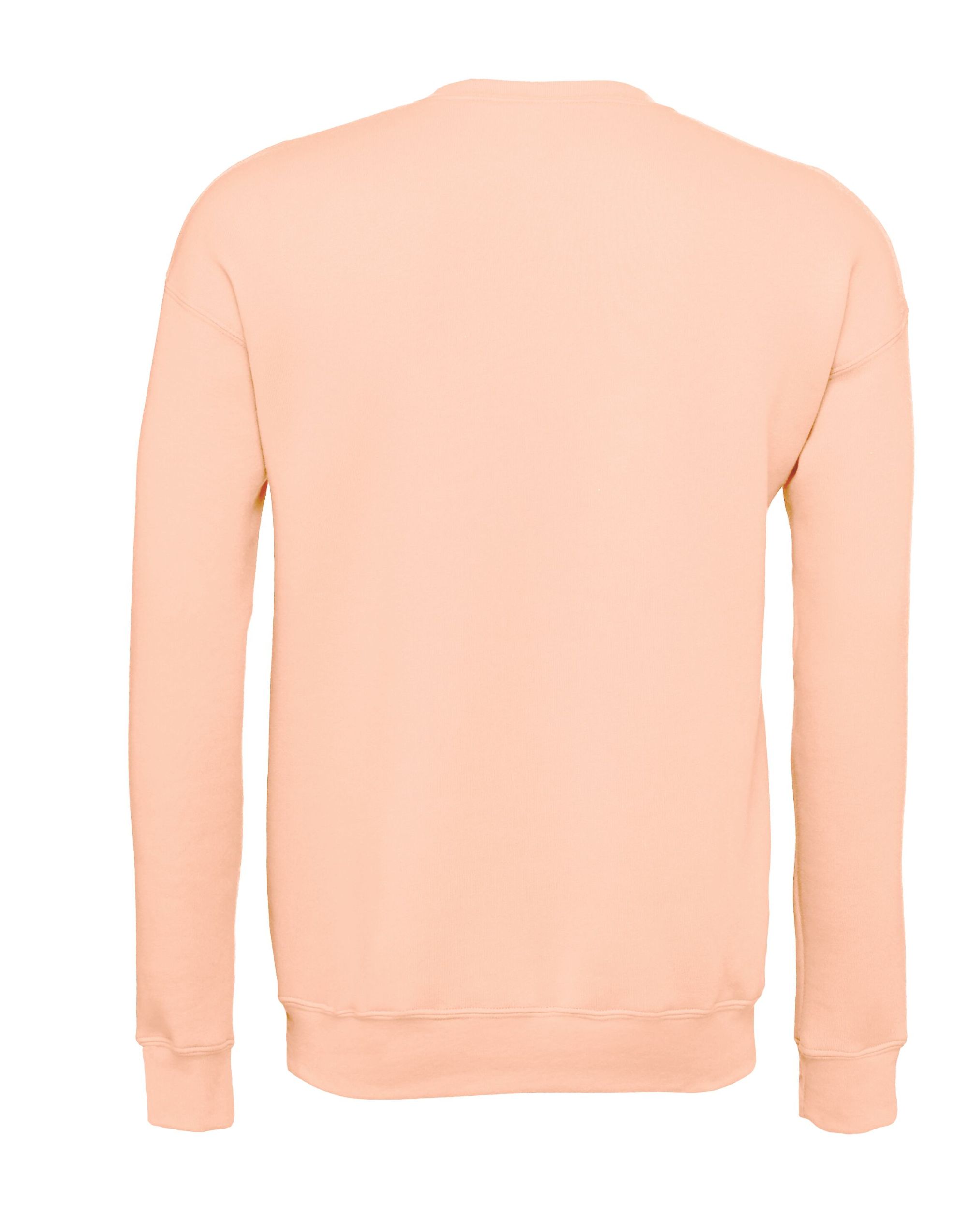 CA3945 Unisex Drop Shoulder Fleece Peach