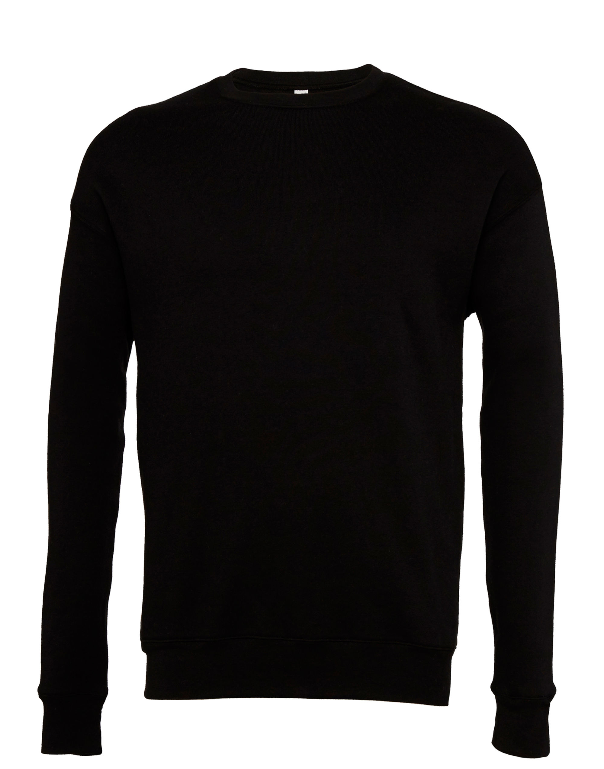 CA3945 Unisex Drop Shoulder Fleece Black CA3945 Unisex Drop Shoulder Fleece Black