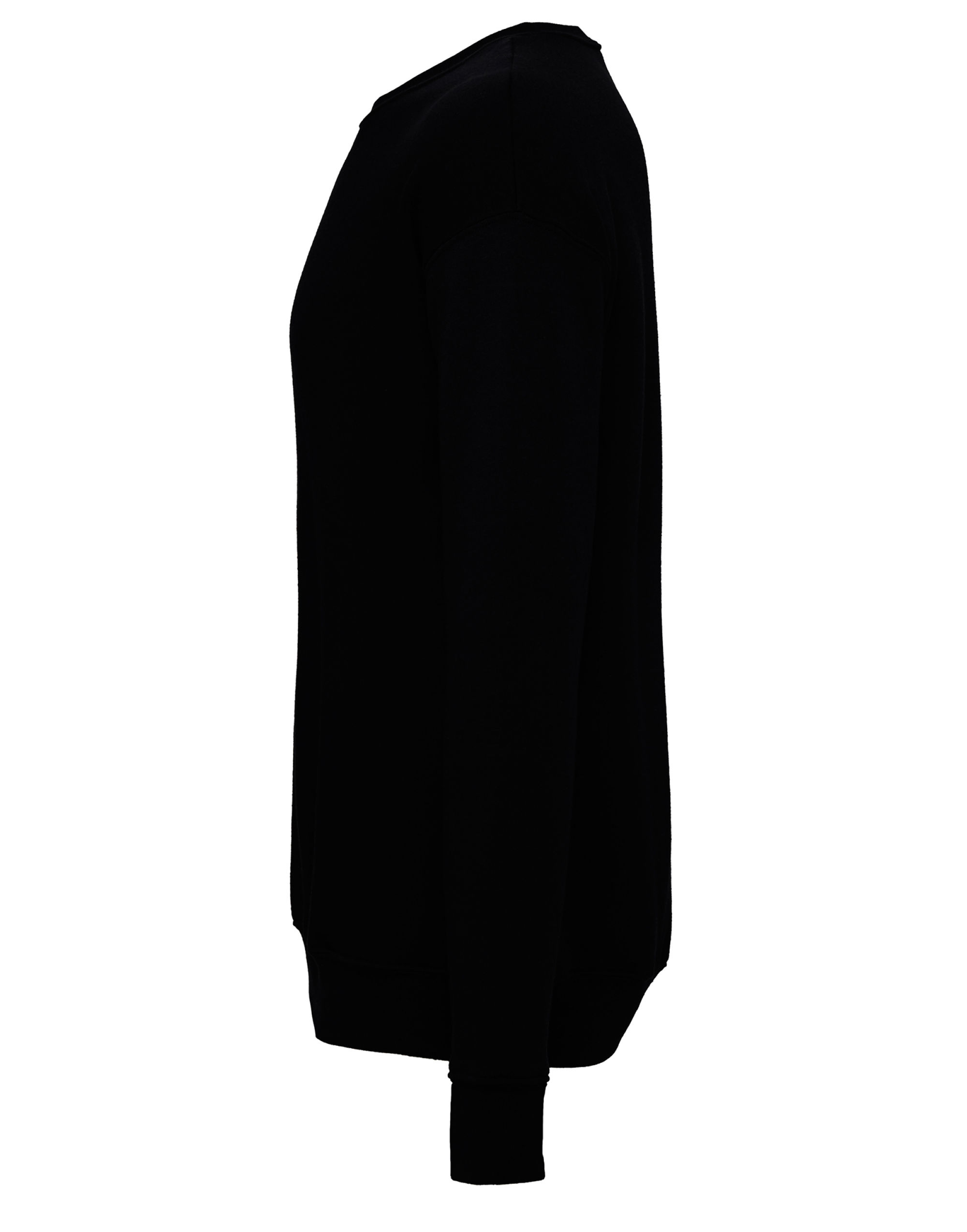 CA3945 Unisex Drop Shoulder Fleece Black