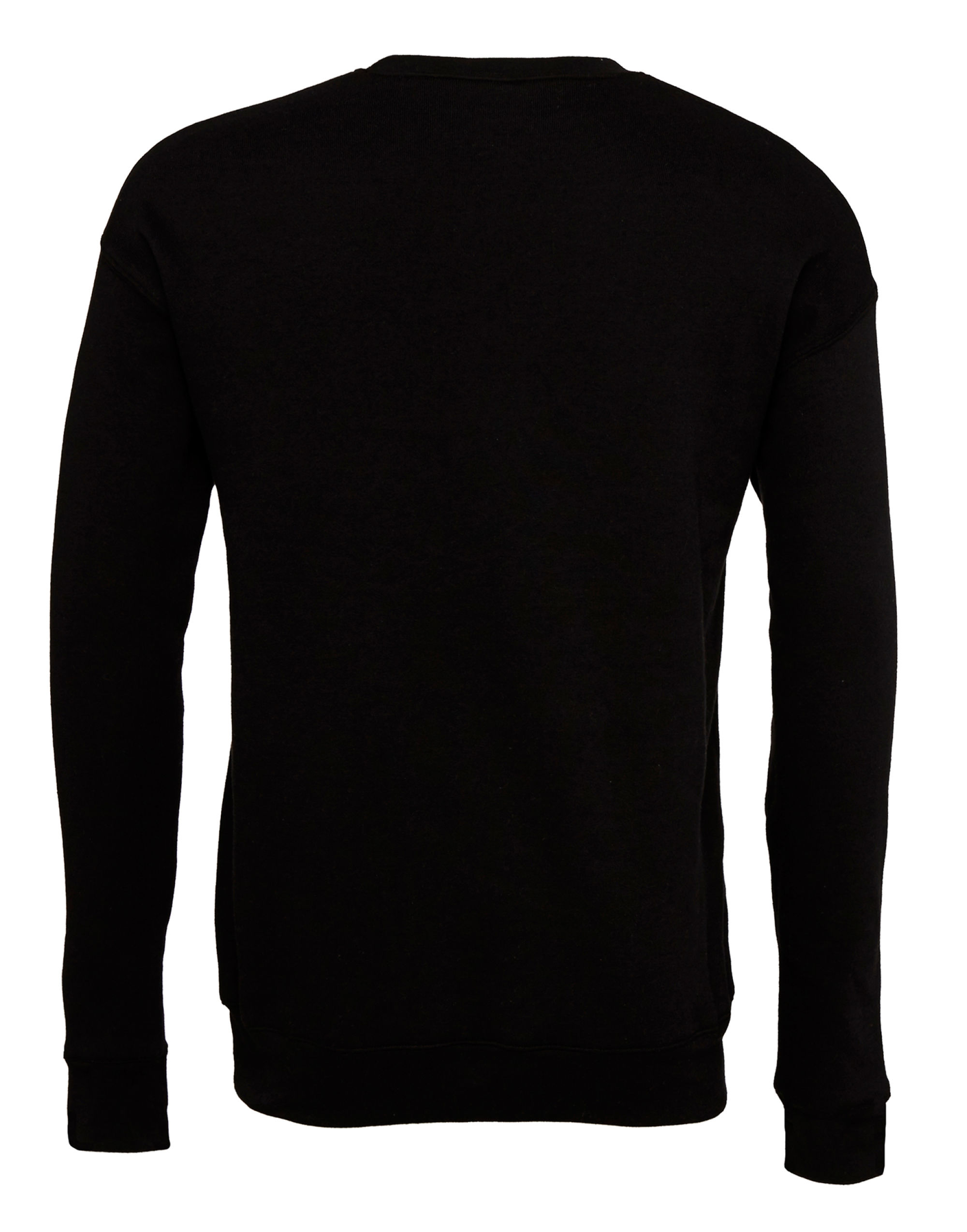 CA3945 Unisex Drop Shoulder Fleece Black
