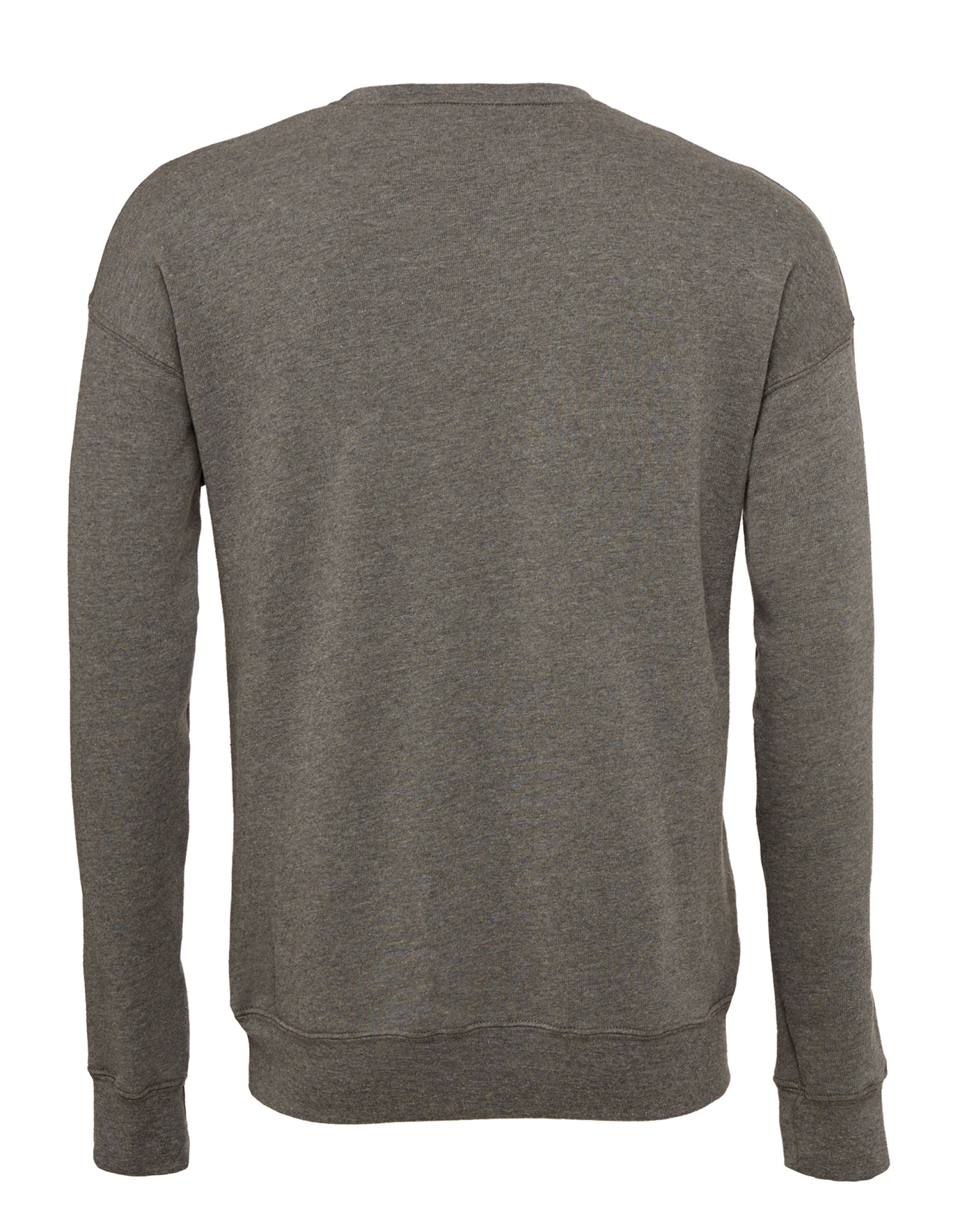 CA3945 Unisex Drop Shoulder Fleece Deep Heather