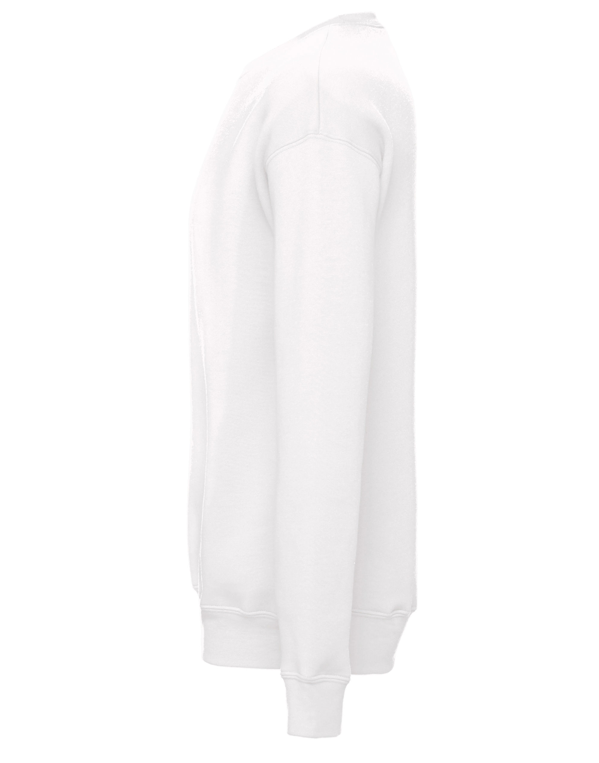 CA3945 Unisex Drop Shoulder Fleece White