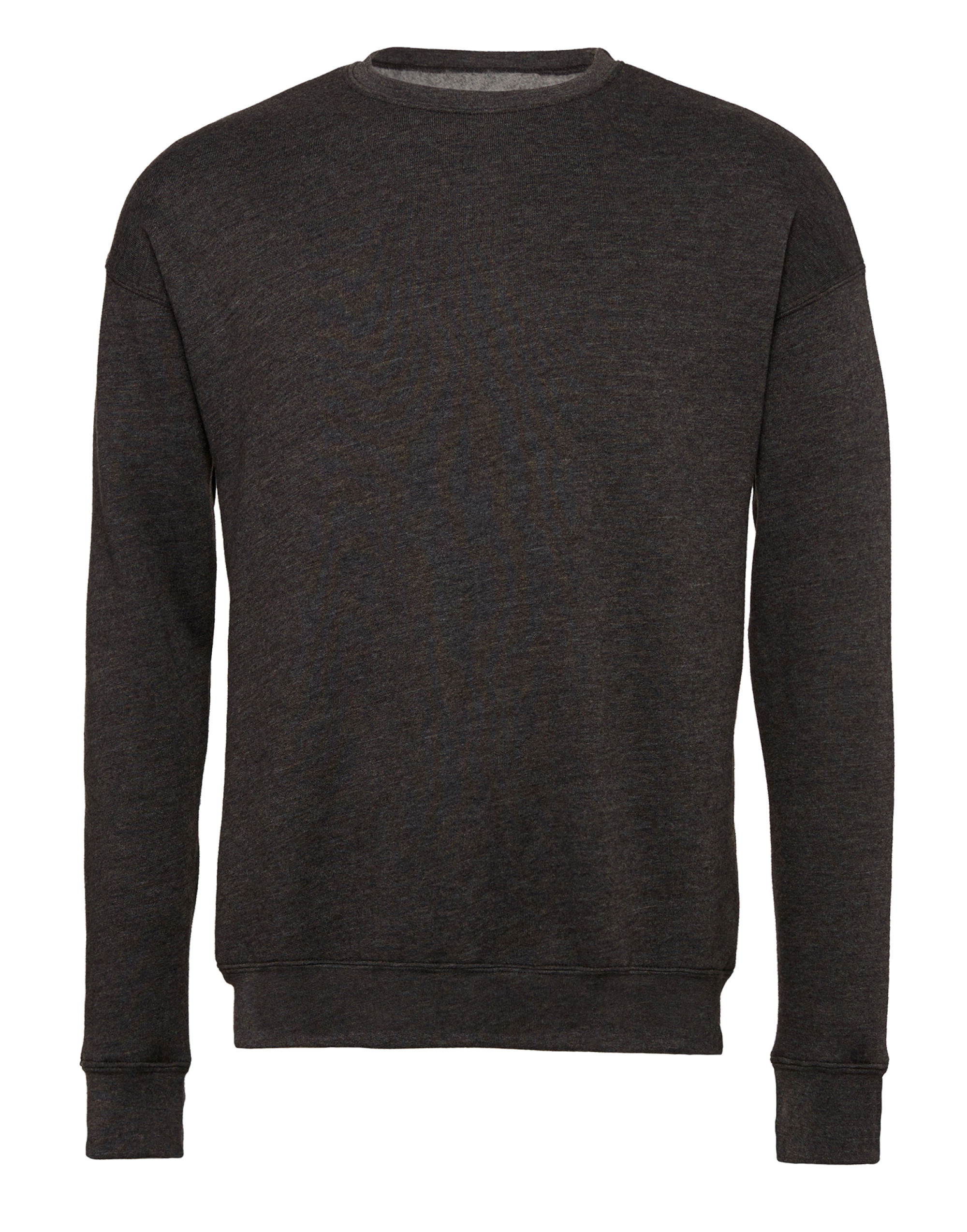 CA3945 Unisex Drop Shoulder Fleece Dark Grey Heather CA3945 Unisex Drop Shoulder Fleece Dark Grey Heather