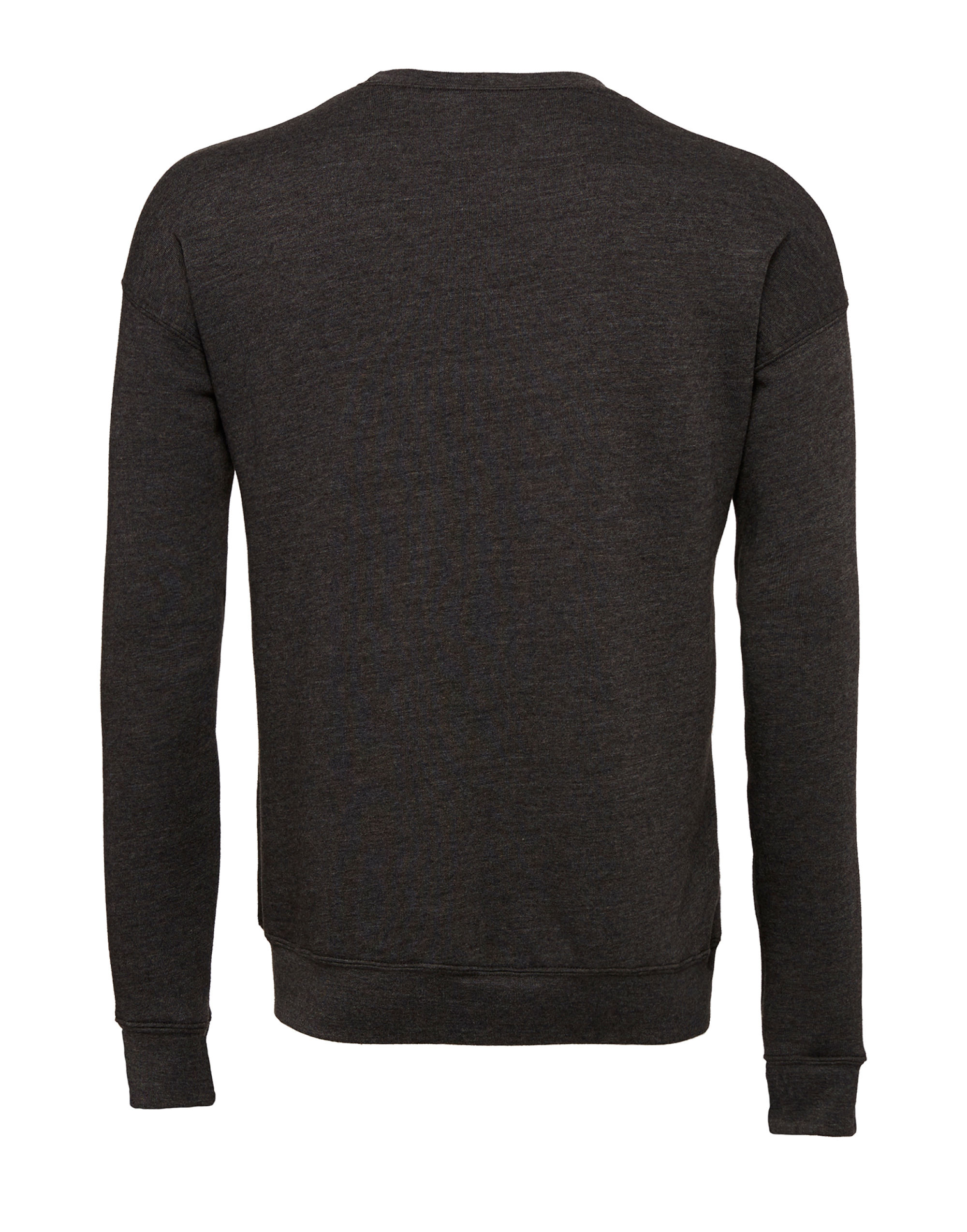 CA3945 Unisex Drop Shoulder Fleece Dark Grey Heather