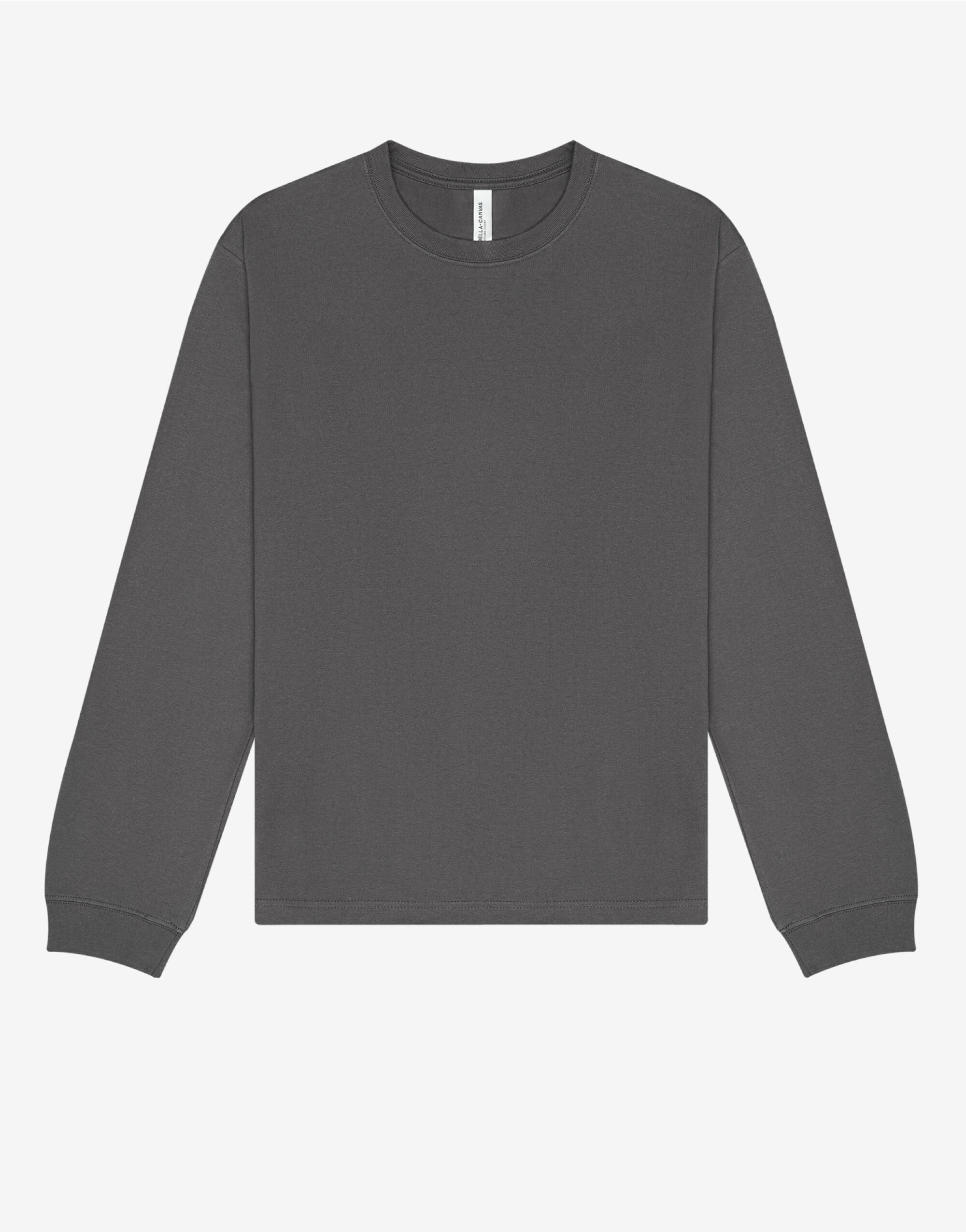 CA4651 Unisex Long Sleeve Heavy Tee Asphalt