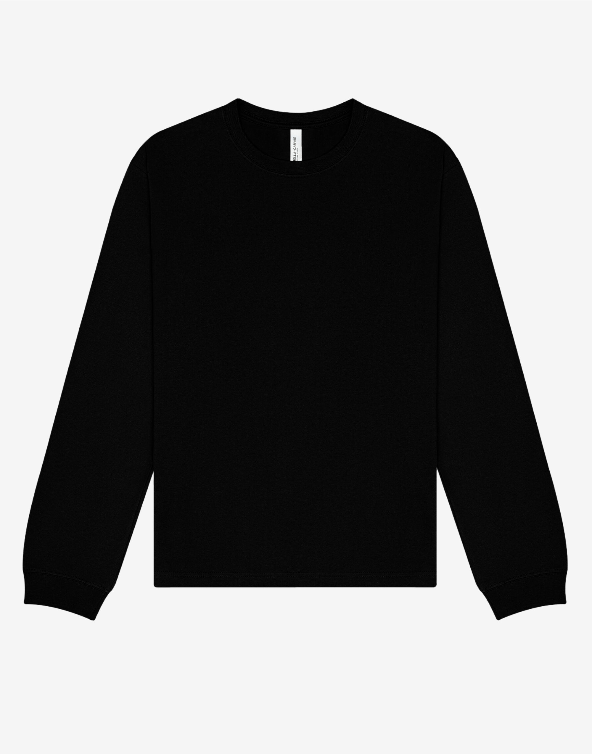CA4651 Unisex Long Sleeve Heavy Tee Black CA4651 Unisex Long Sleeve Heavy Tee Black