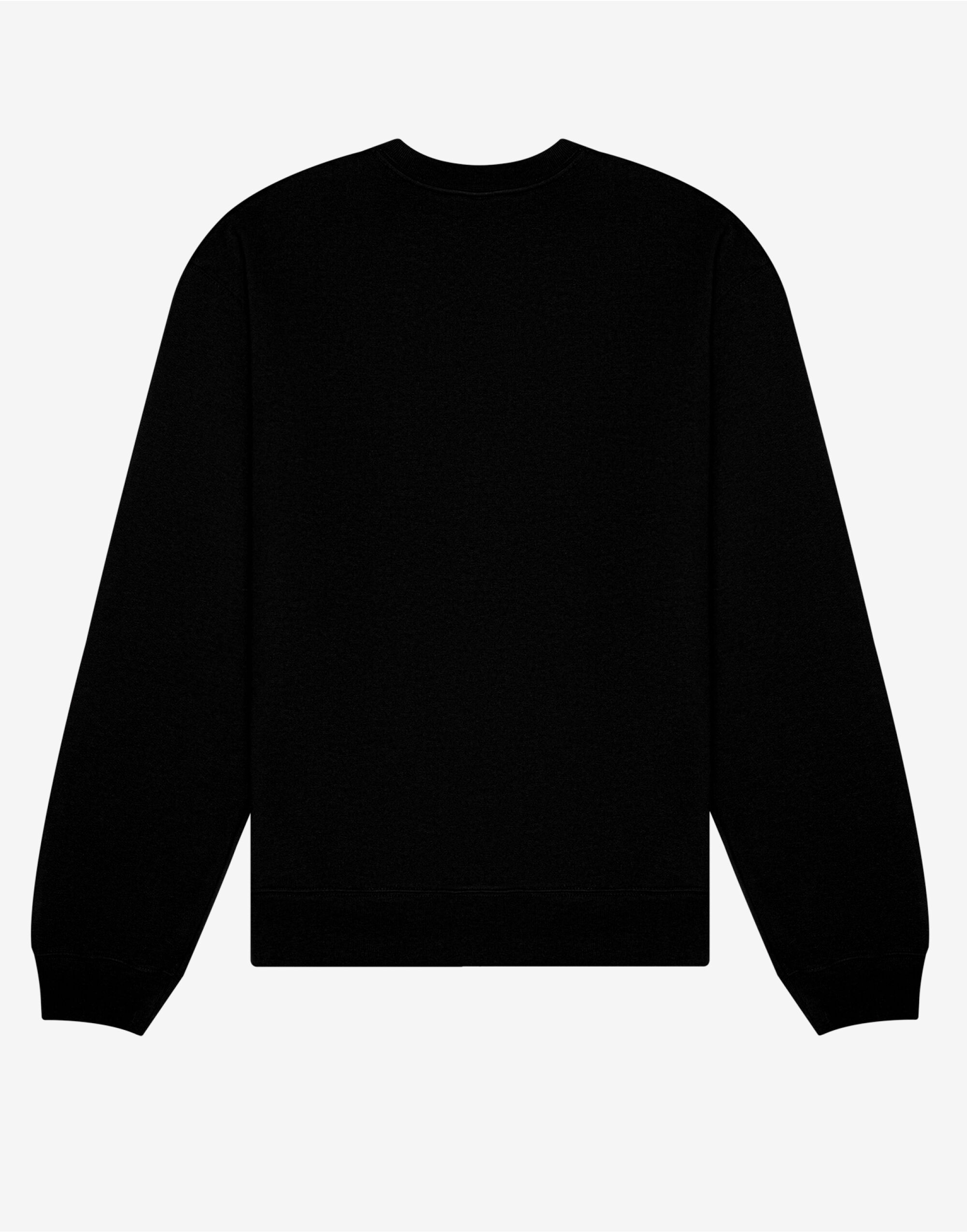 CA4711 Unisex Crewneck Heavy Sweatshirt Black