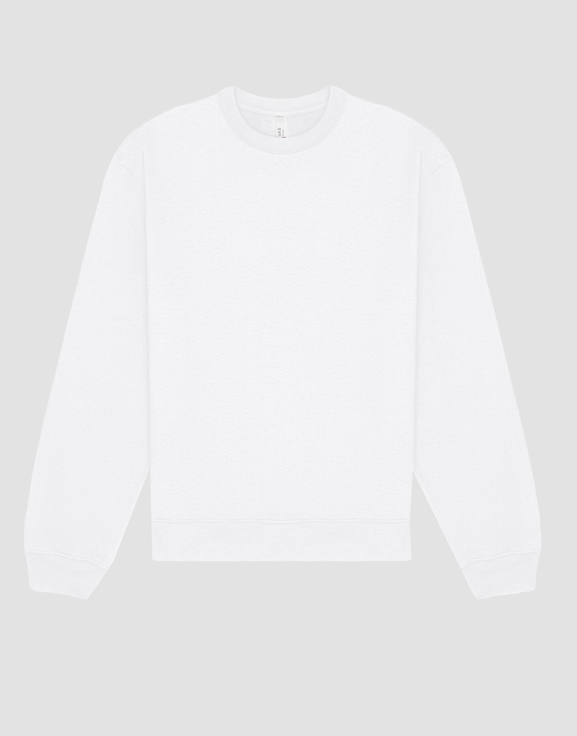 CA4711 Unisex Crewneck Heavy Sweatshirt White CA4711 Unisex Crewneck Heavy Sweatshirt White