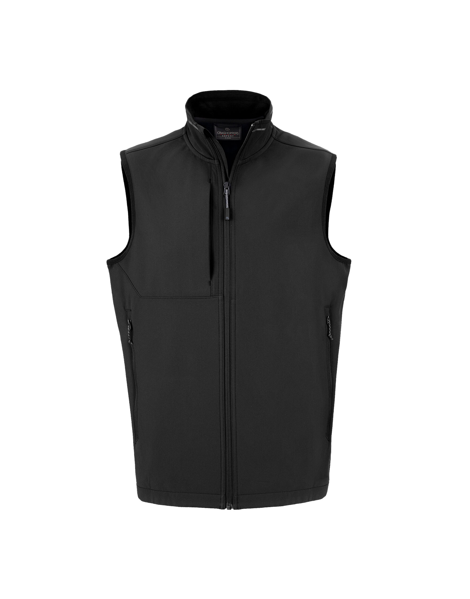 CEB003 Basecamp Softshell Vest Bodywarmer Black