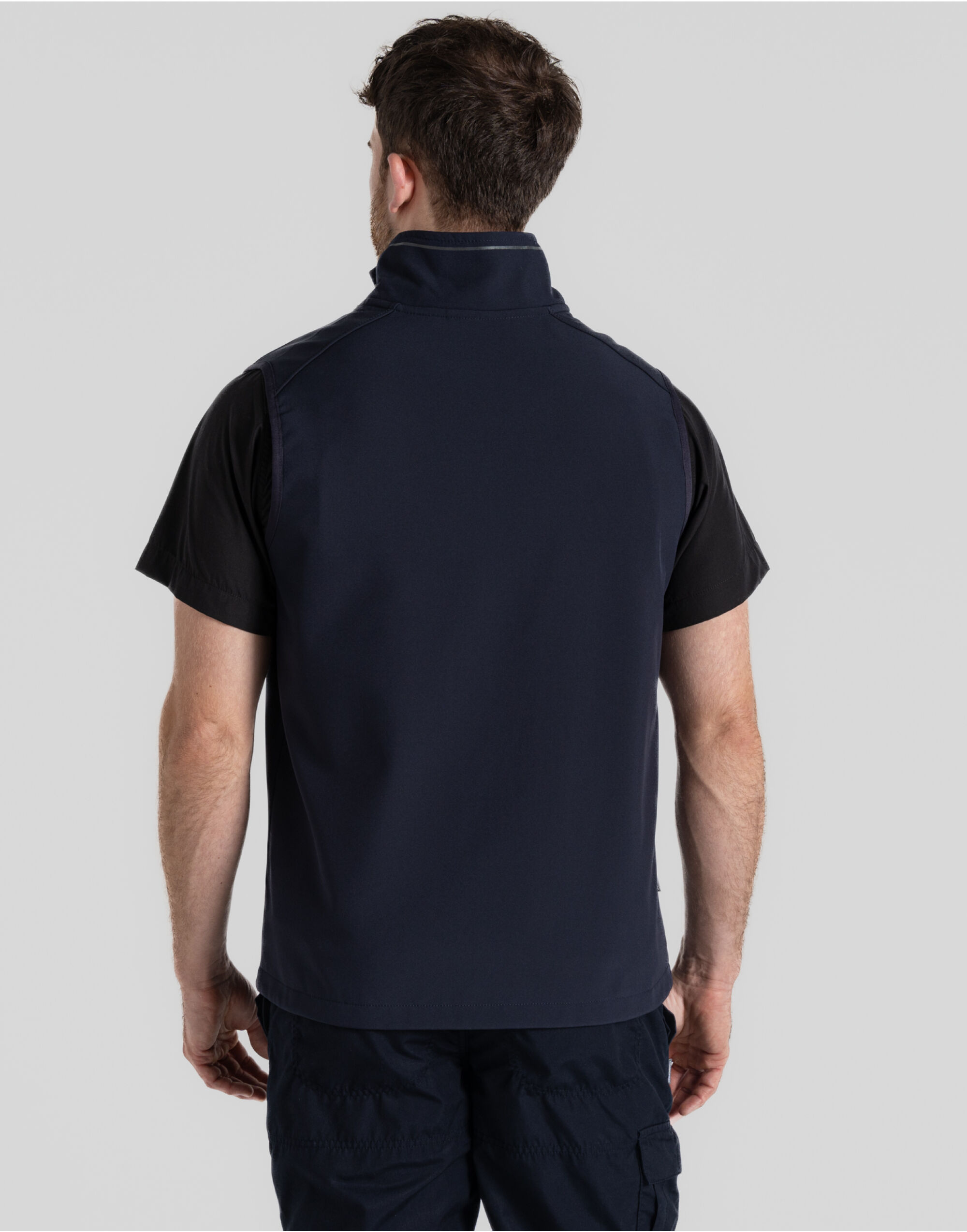 CEB003 Basecamp Softshell Vest Bodywarmer Dark Navy