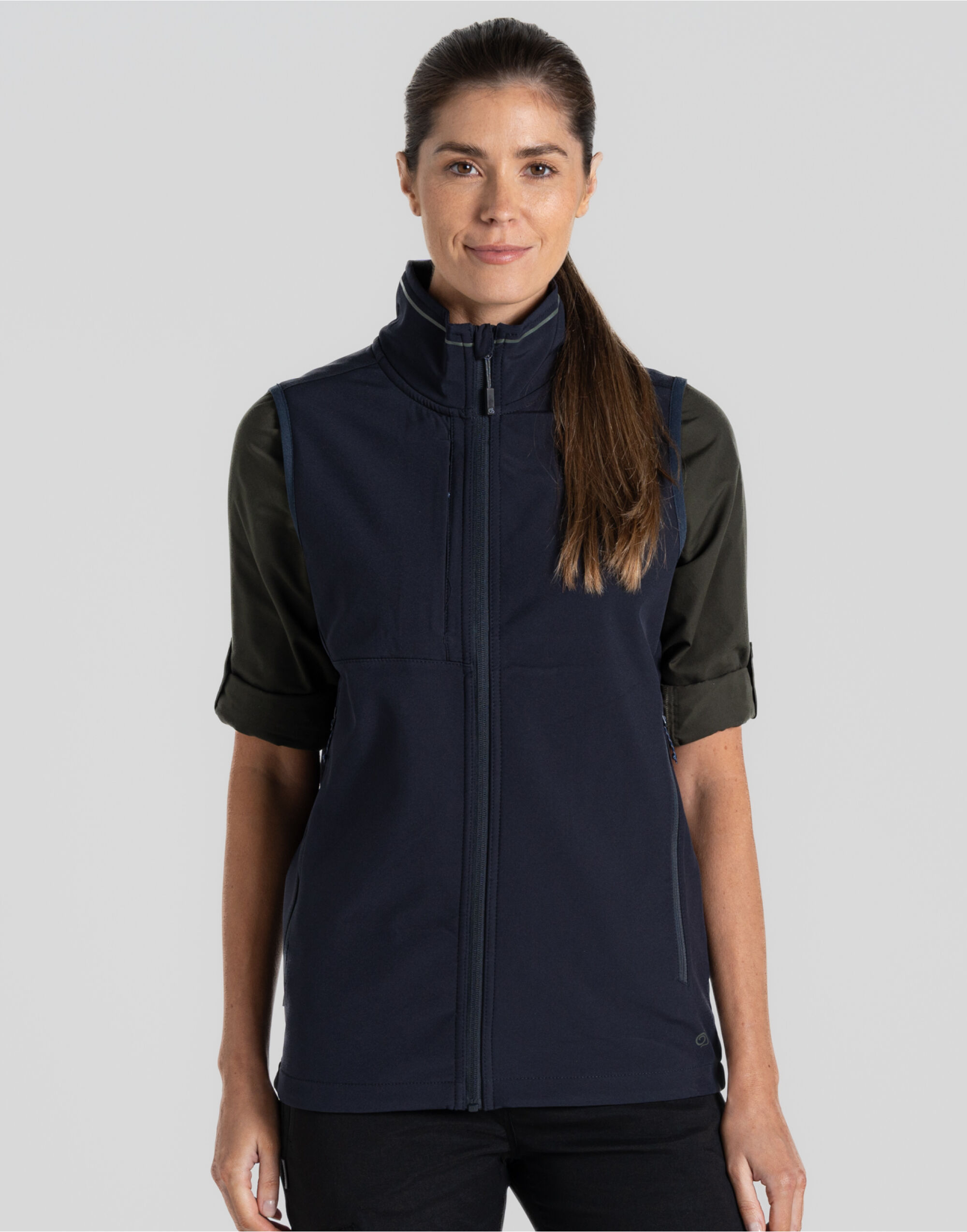 CEB003 Basecamp Softshell Vest Bodywarmer Dark Navy