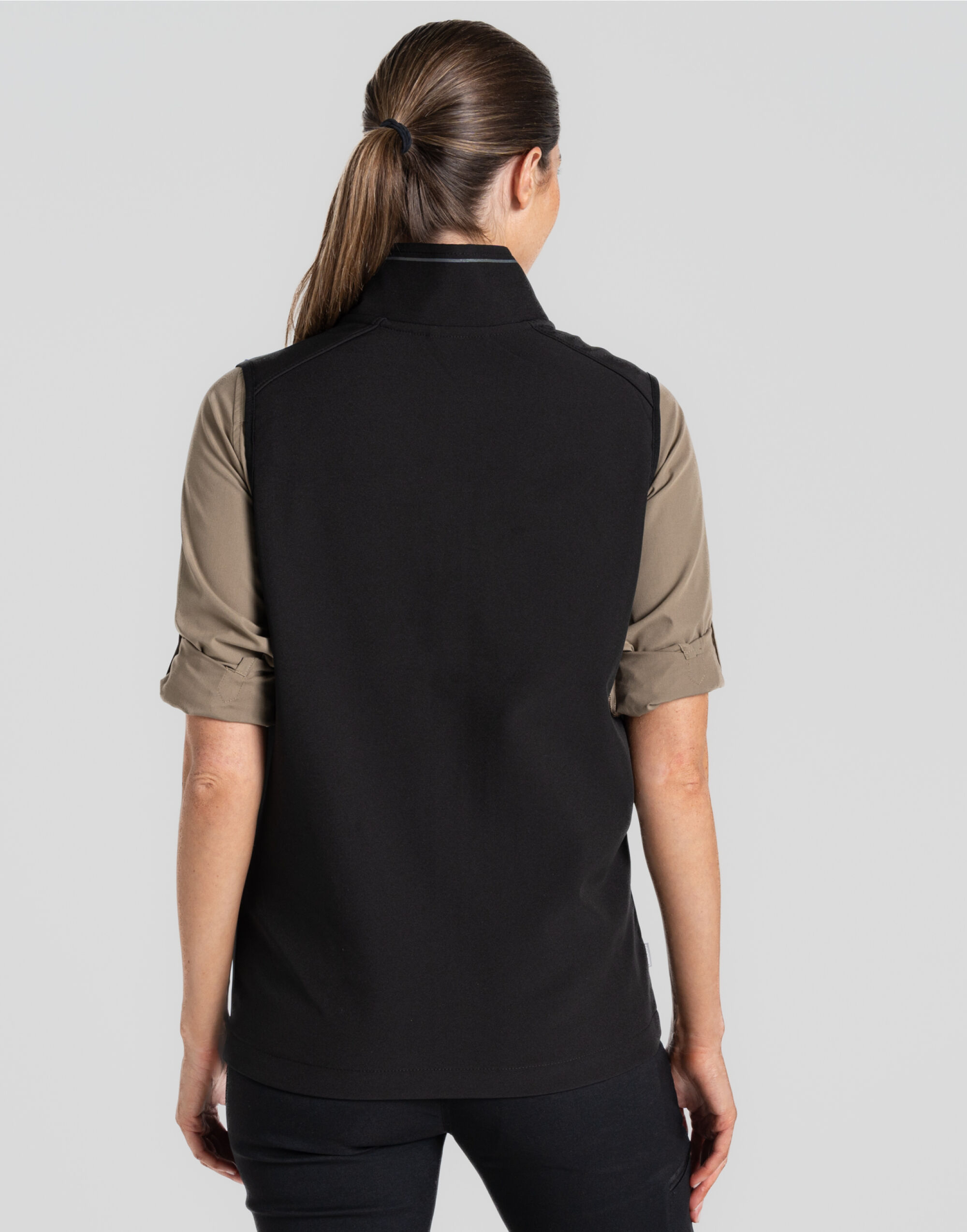 CEB003 Basecamp Softshell Vest Bodywarmer Black