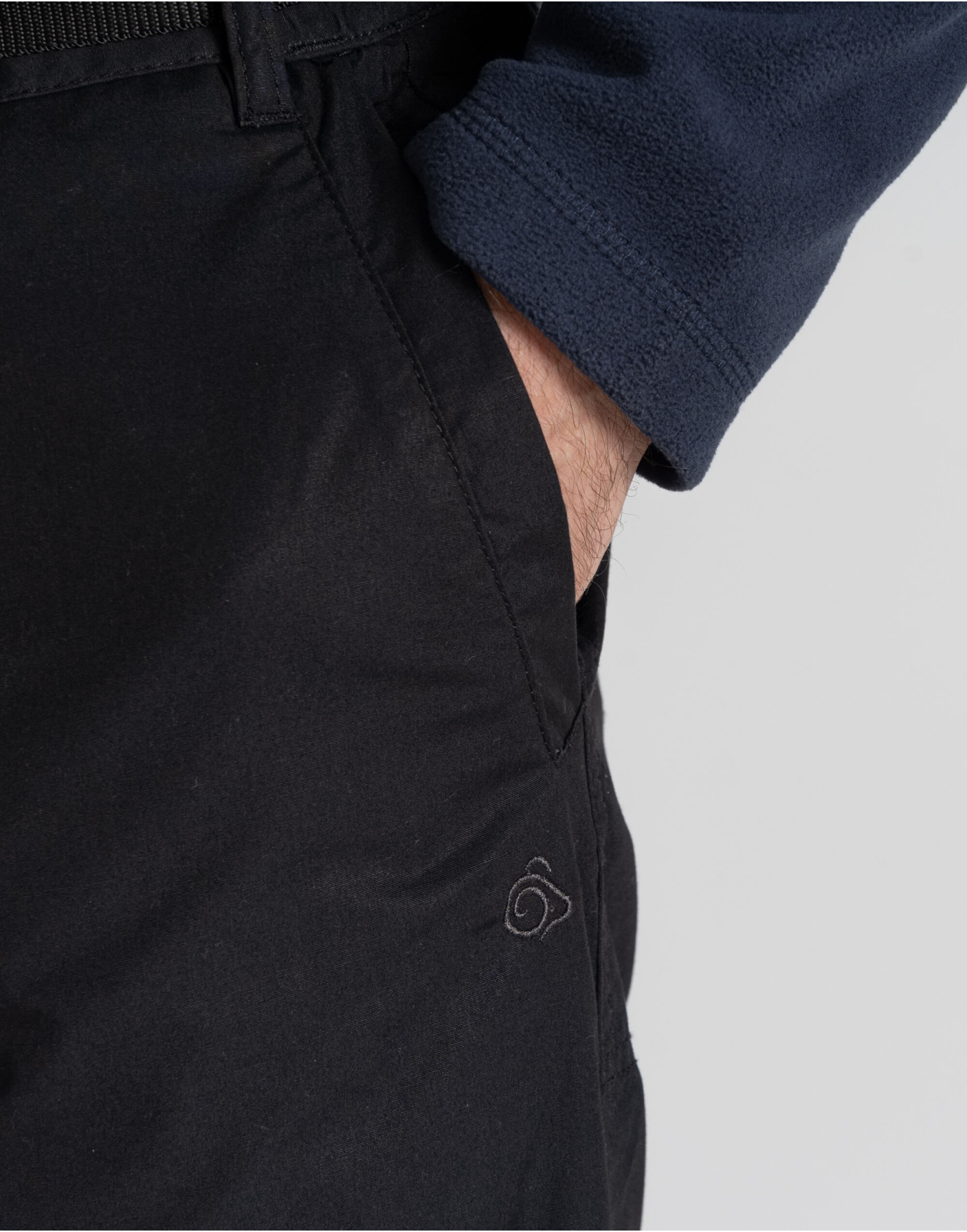 CEJ001S Men’s Expert Kiwi Tailored Trousers (Short) Black