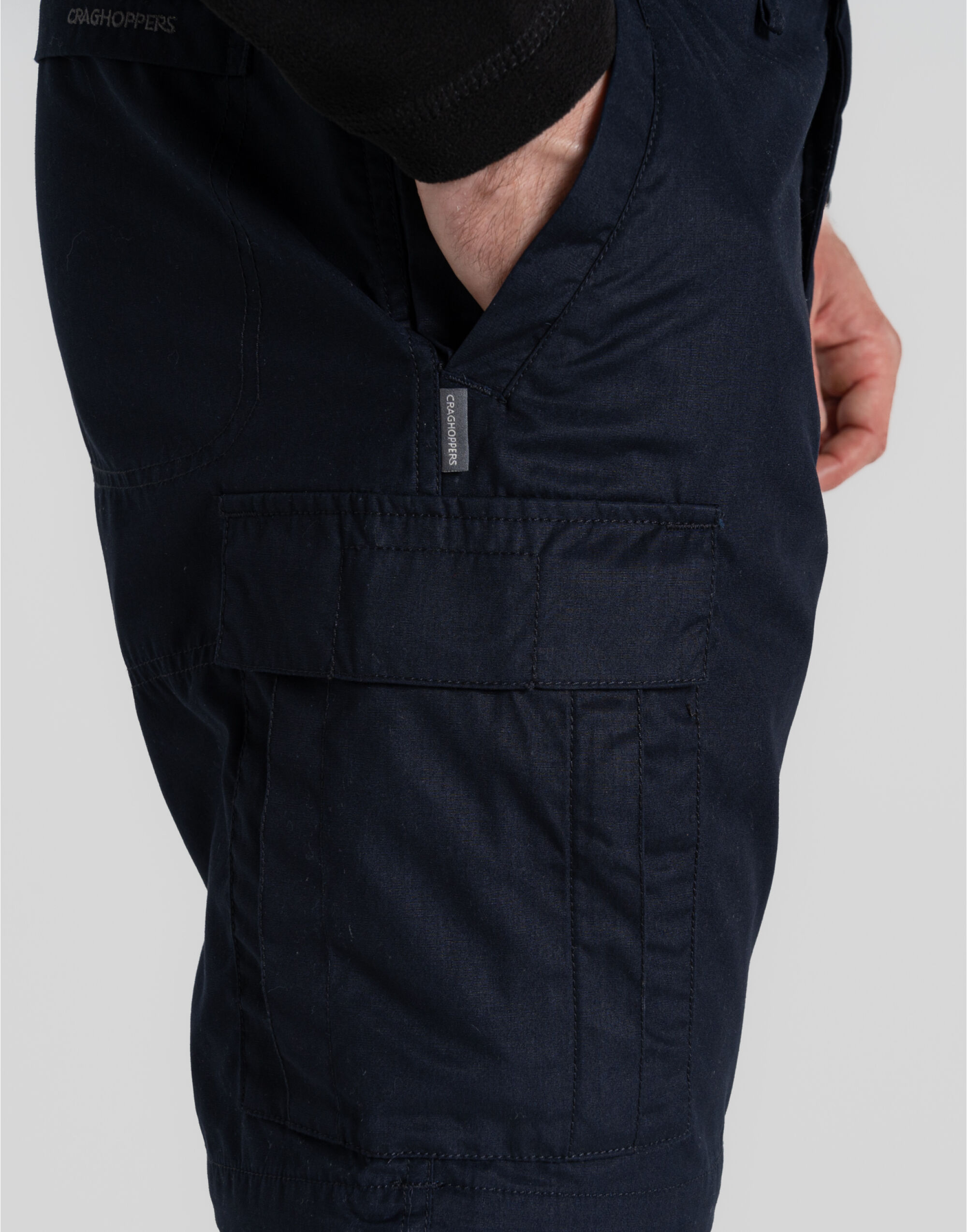 CEJ005L Men’s Expert Kiwi Tailored Convertible Trousers (Long) Dark Navy