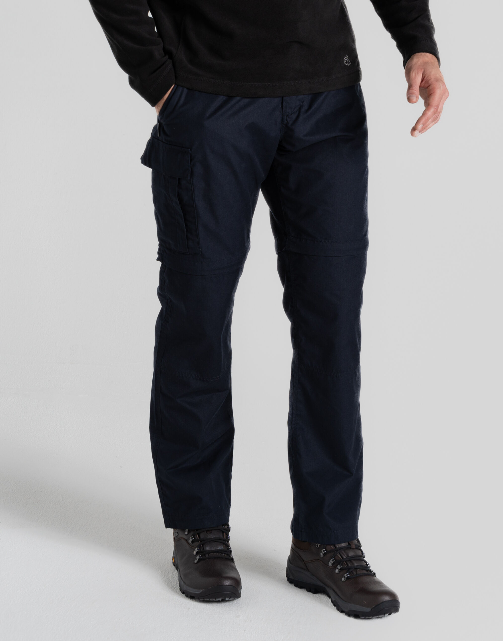 CEJ005L Men’s Expert Kiwi Tailored Convertible Trousers (Long) Dark Navy