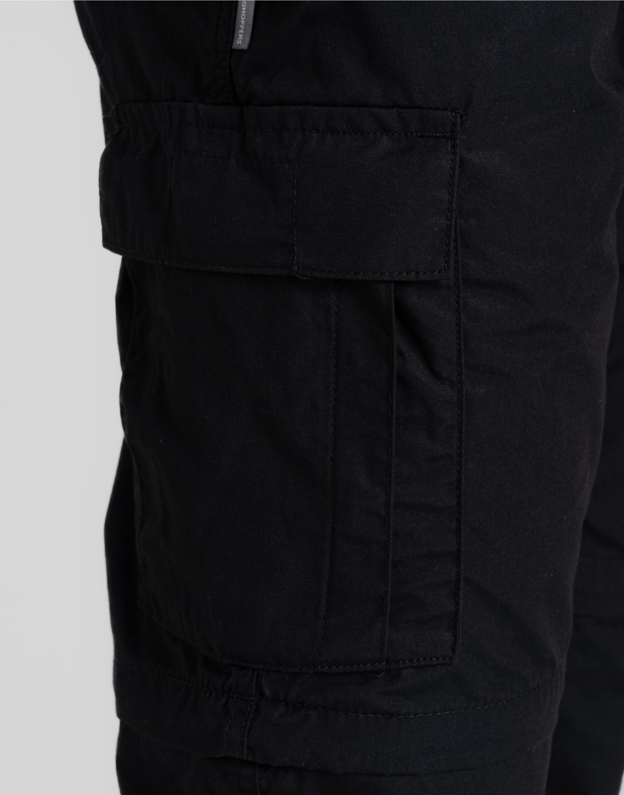 CEJ005L Men’s Expert Kiwi Tailored Convertible Trousers (Long) Black