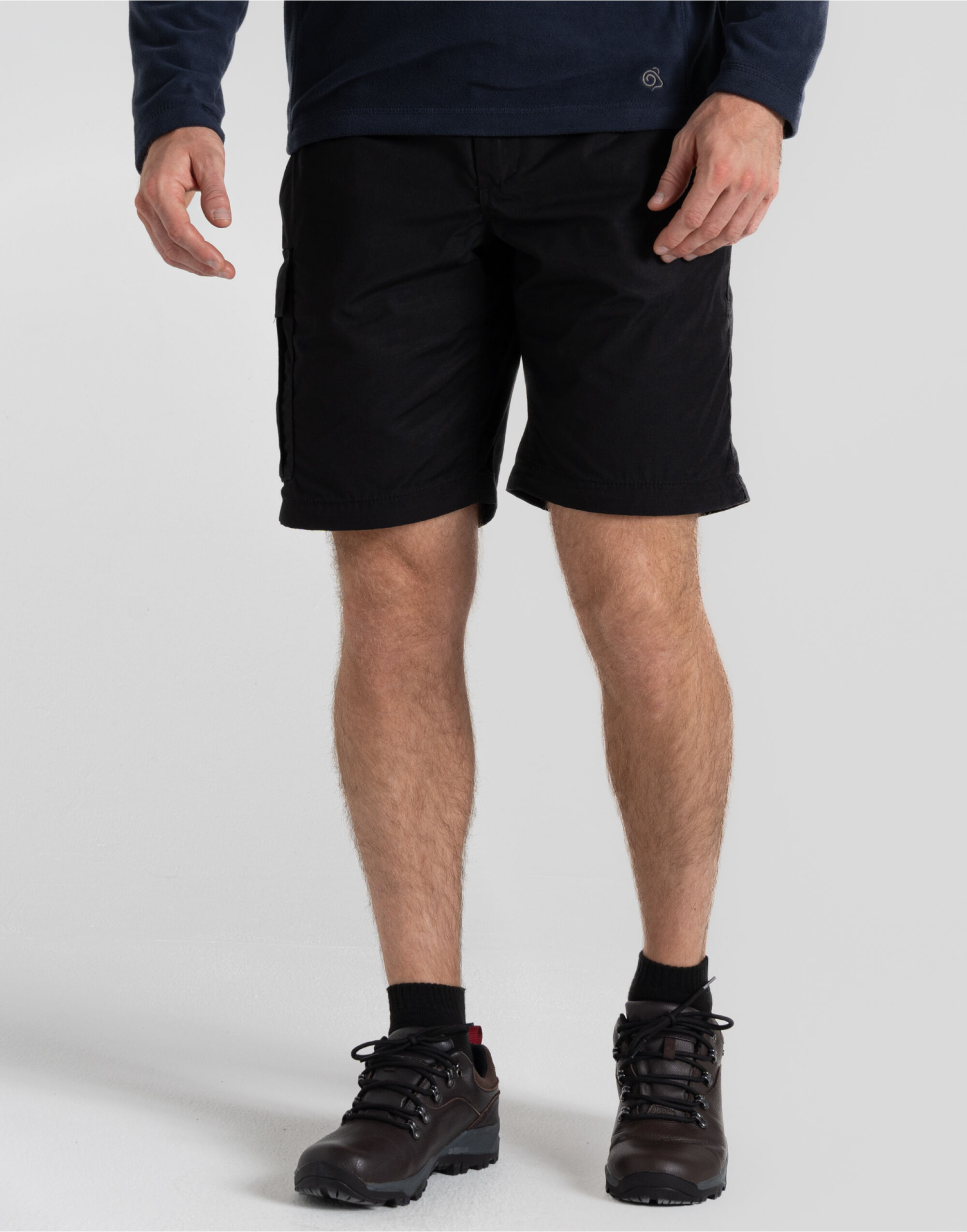 CEJ005L Men’s Expert Kiwi Tailored Convertible Trousers (Long) Black