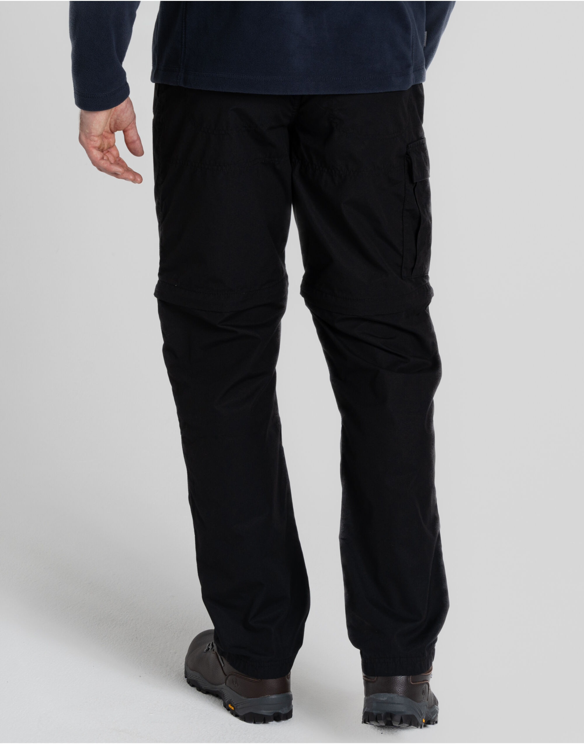 CEJ005R Men’s Expert Kiwi Tailored Convertible Trousers (Regular) Black