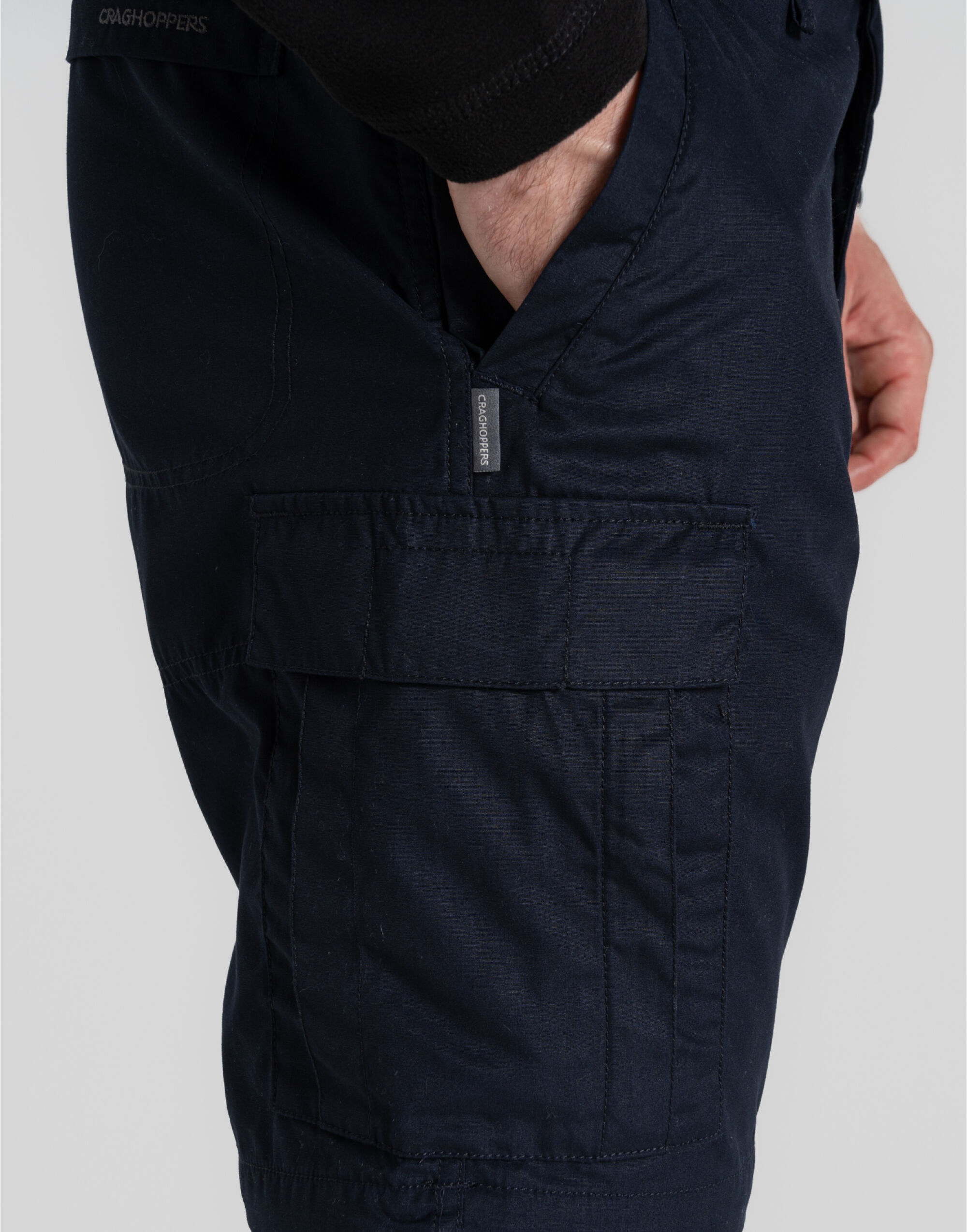 CEJ005R Men’s Expert Kiwi Tailored Convertible Trousers (Regular) Dark Navy