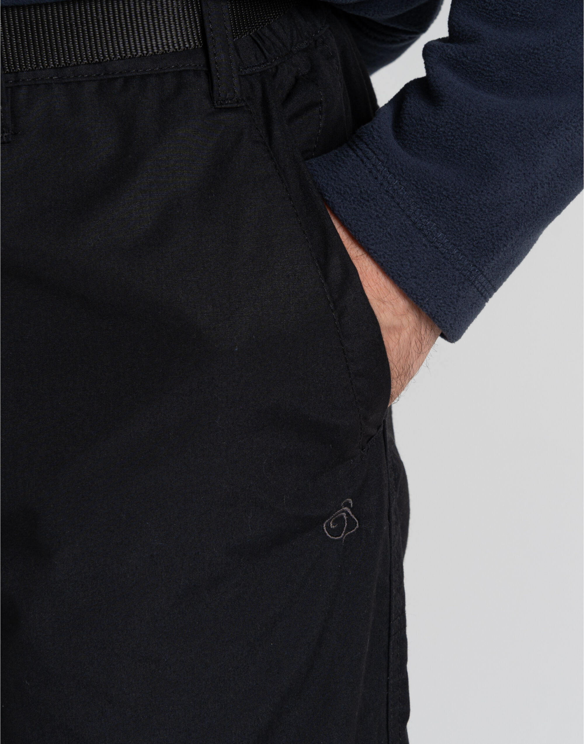 CEJ005R Men’s Expert Kiwi Tailored Convertible Trousers (Regular) Black