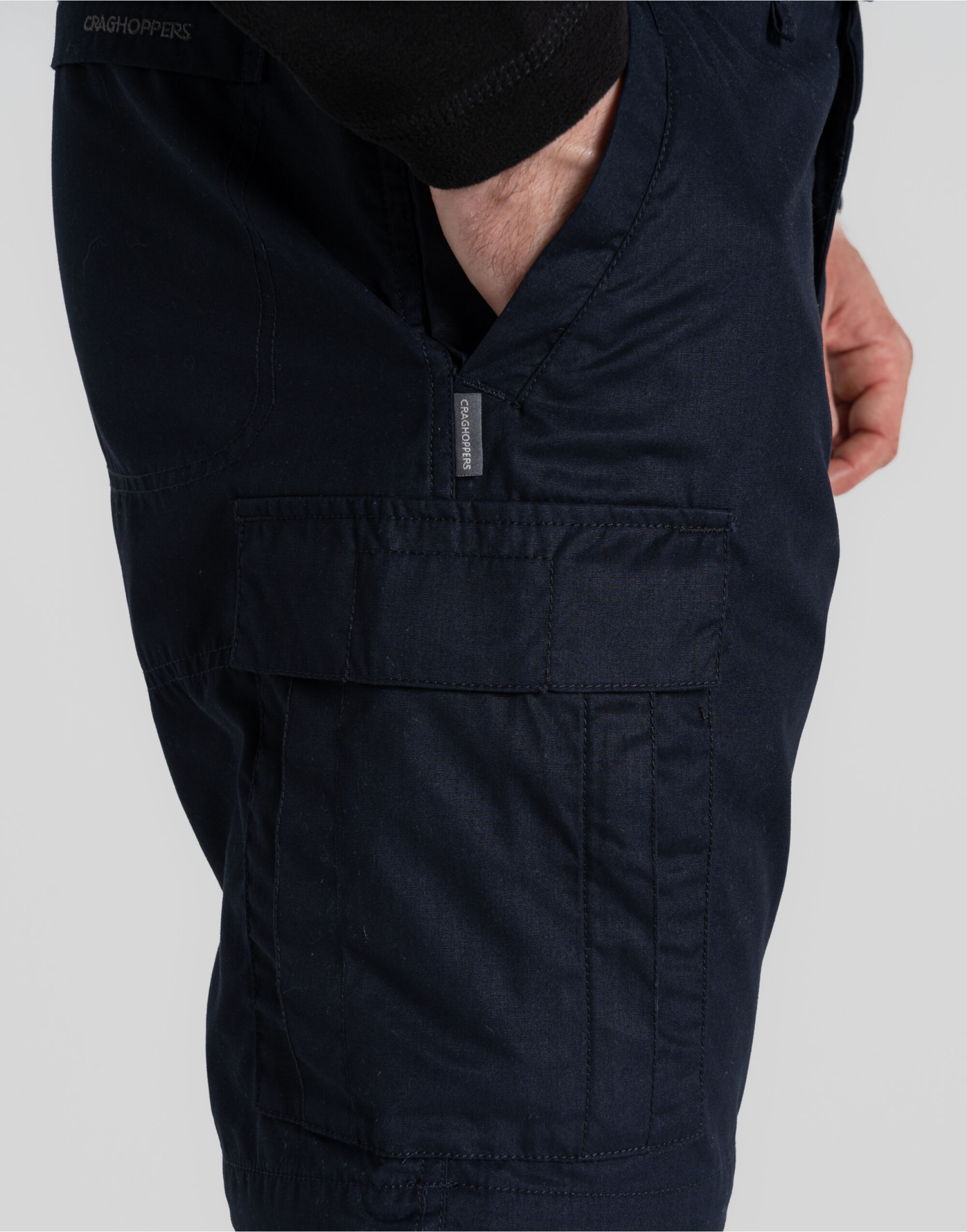 CEJ005S Men’s Expert Kiwi Tailored Convertible Trousers (Short) Dark Navy
