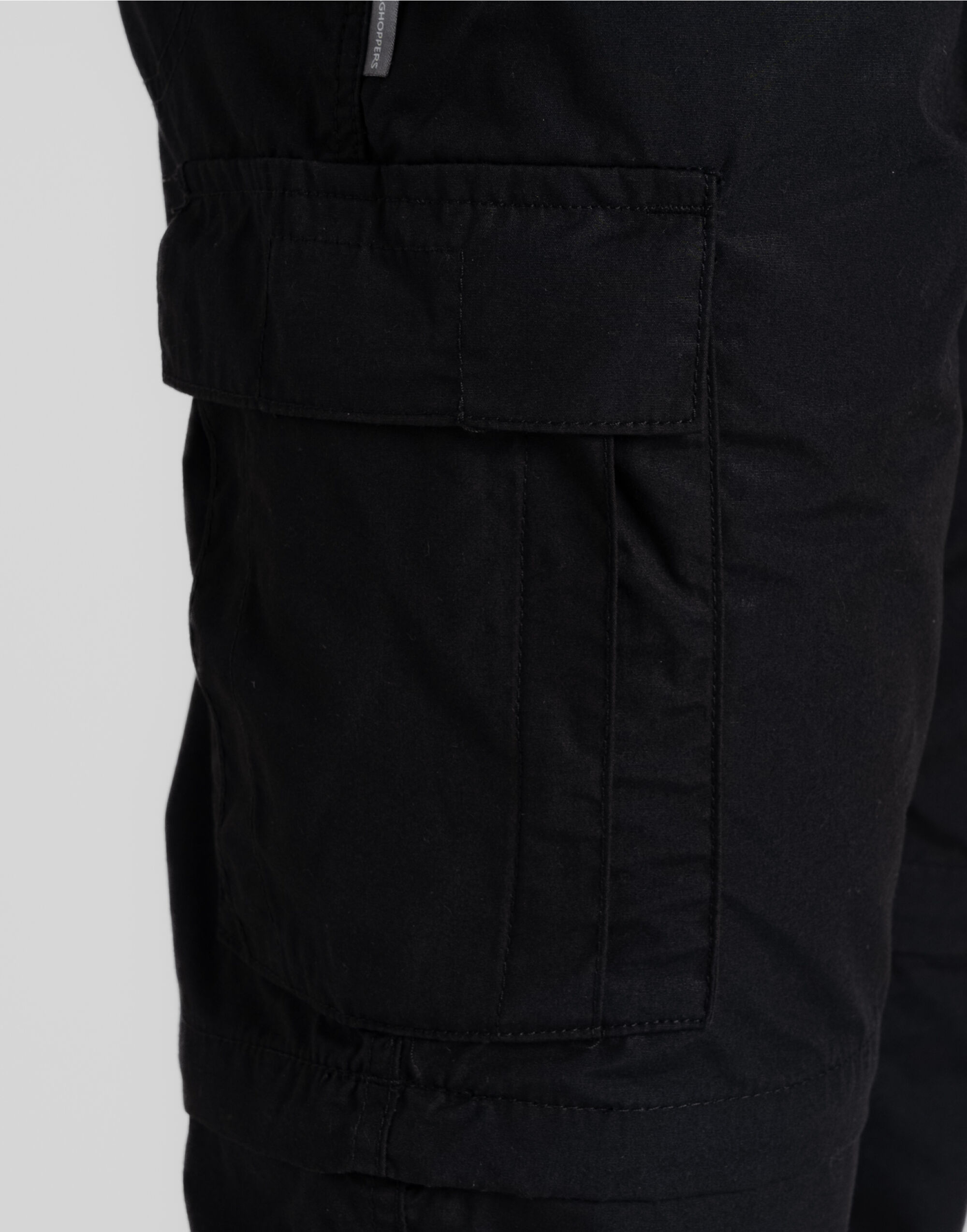 CEJ005S Men’s Expert Kiwi Tailored Convertible Trousers (Short) Black