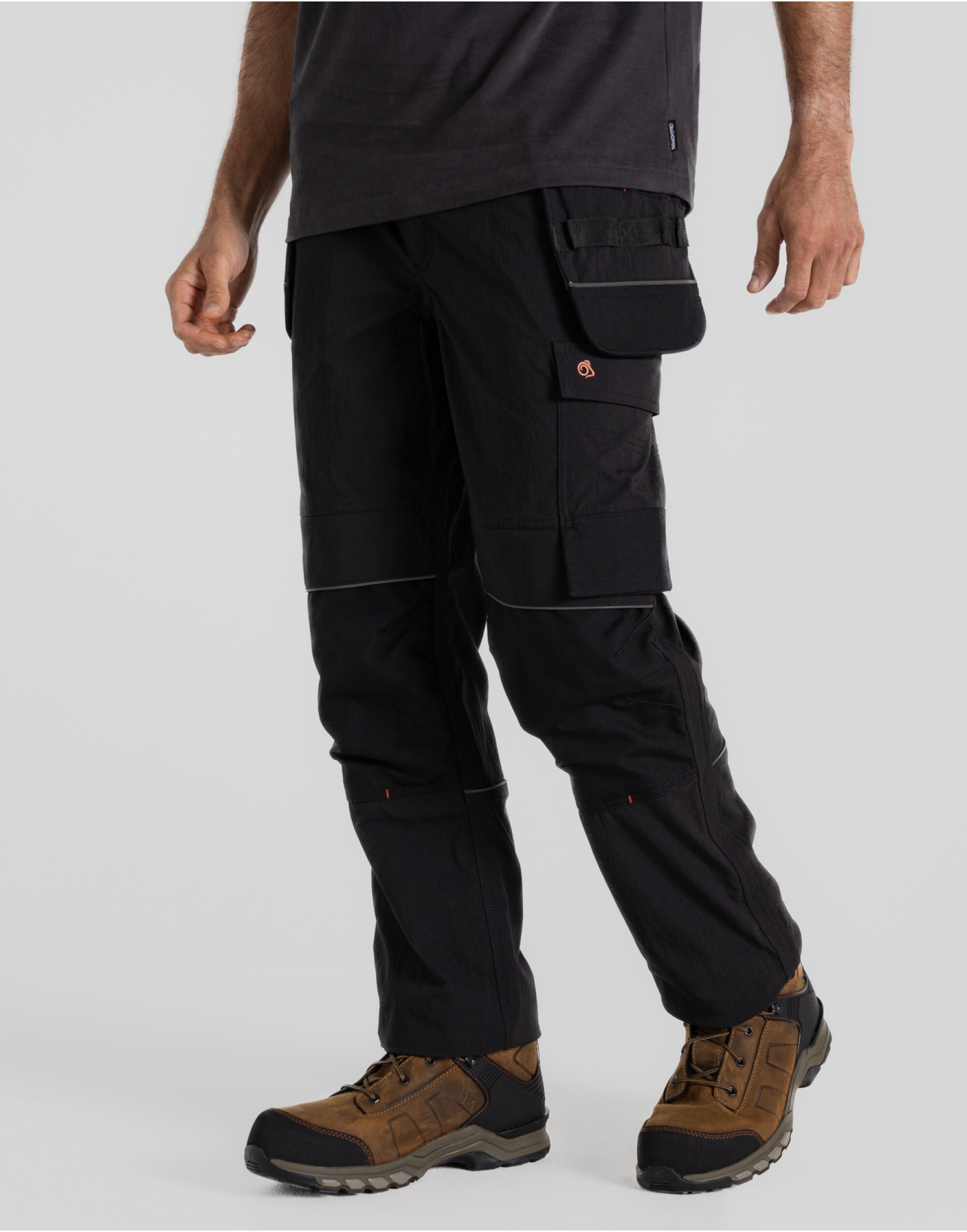 CEJ010 Sheffield Stretch Holster Trousers Black