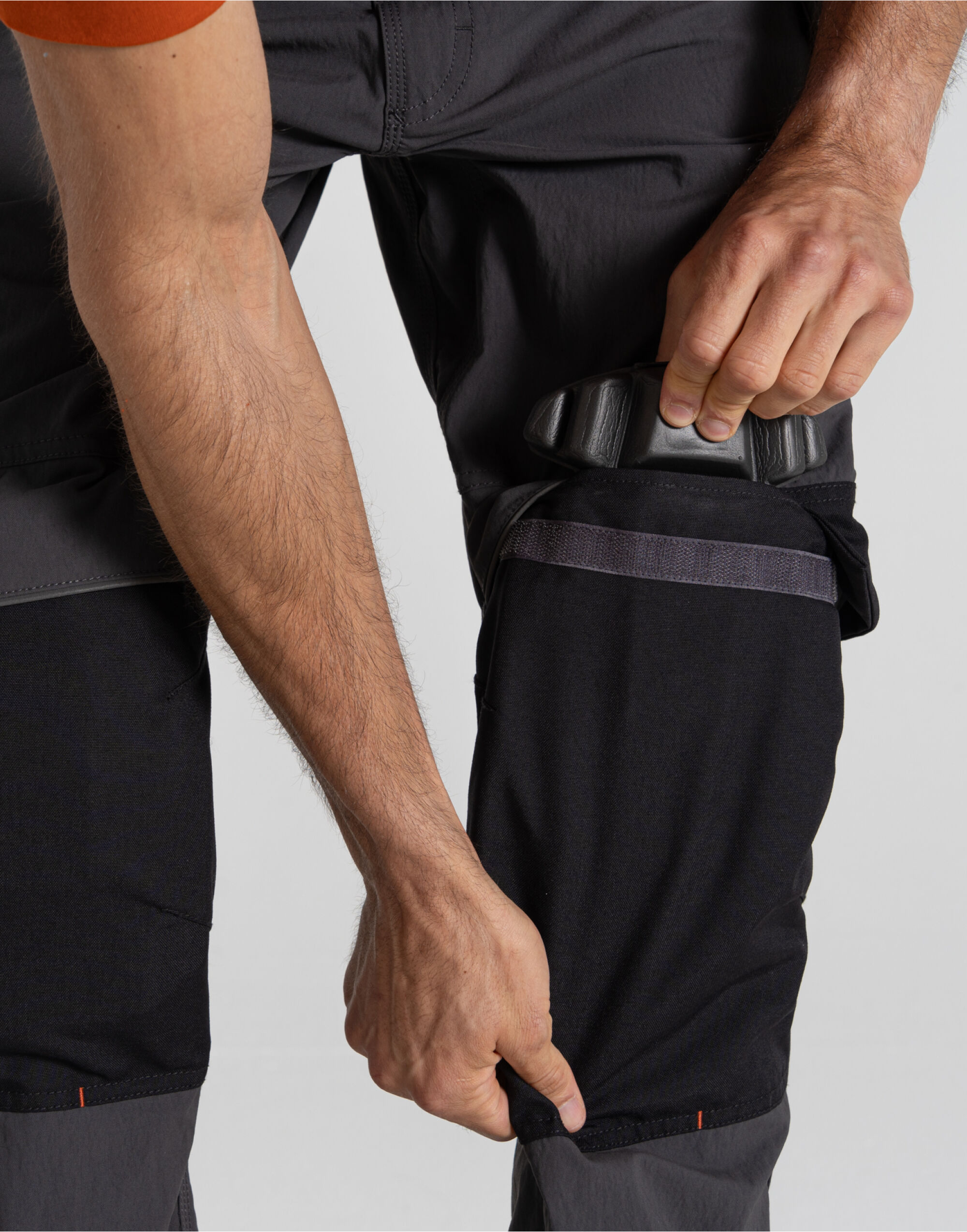 CEJ010 Sheffield Stretch Holster Trousers Carbon Grey/Black