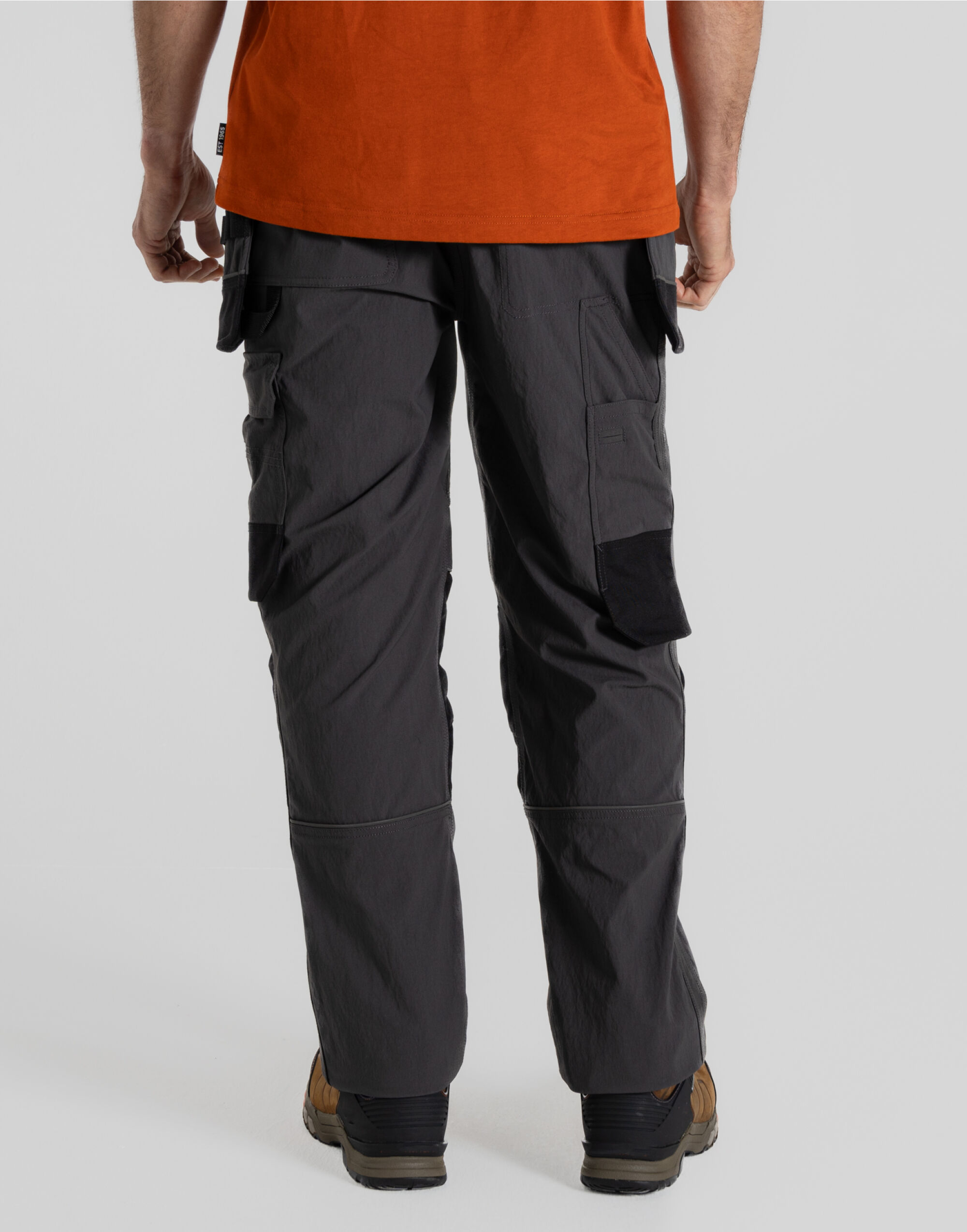 CEJ010 Sheffield Stretch Holster Trousers Carbon Grey/Black