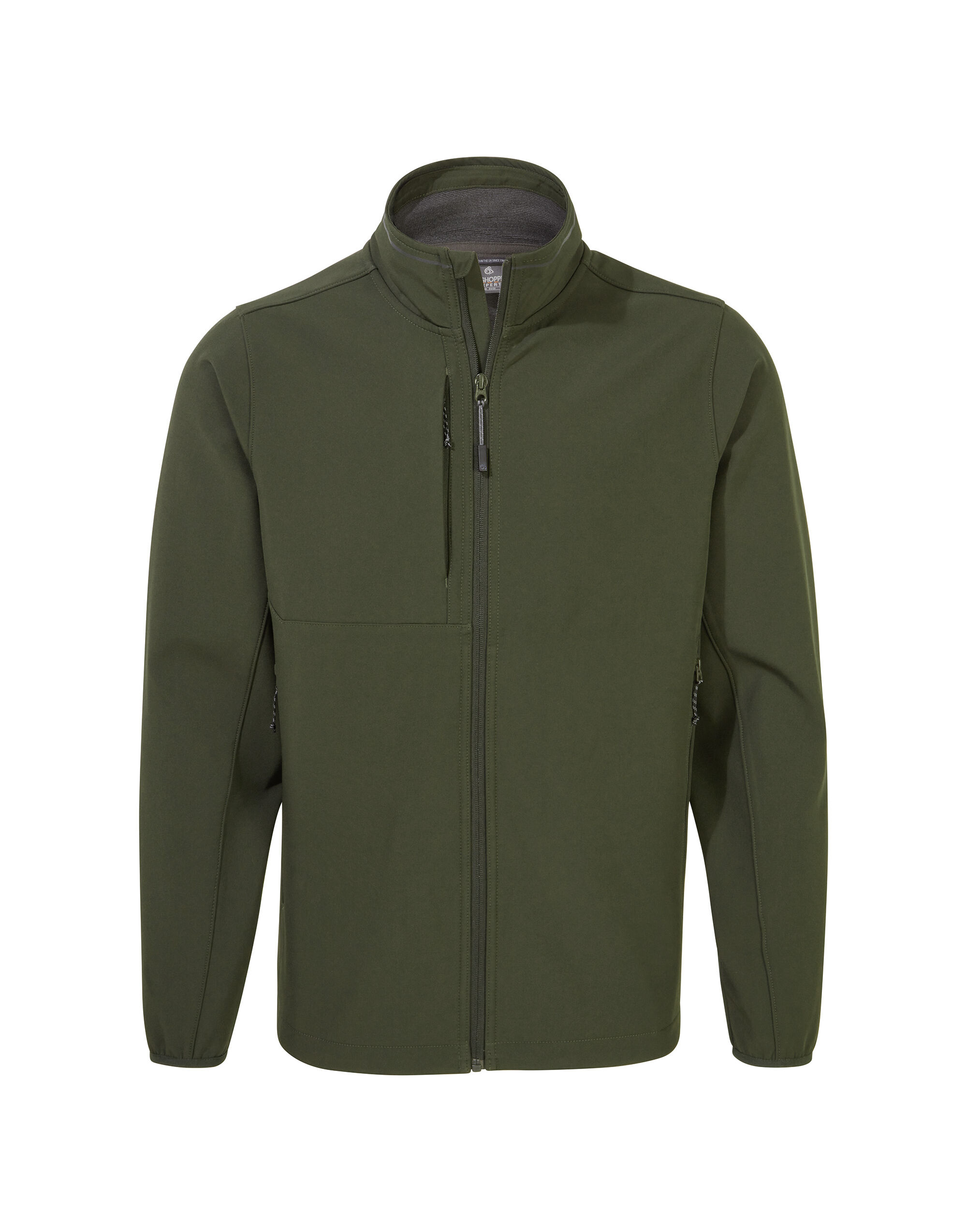 CEL003 Basecamp Softshell Jacket Dark Cedar Green