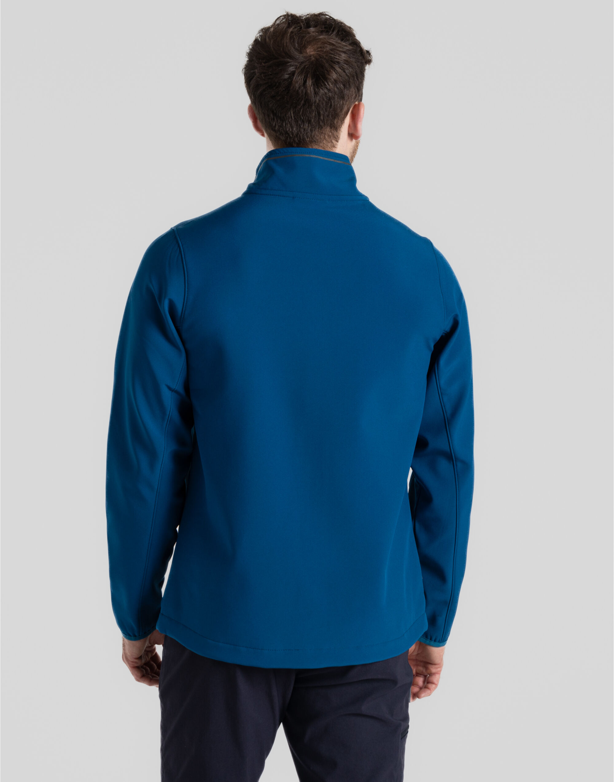 CEL003 Basecamp Softshell Jacket Poseidon Blue