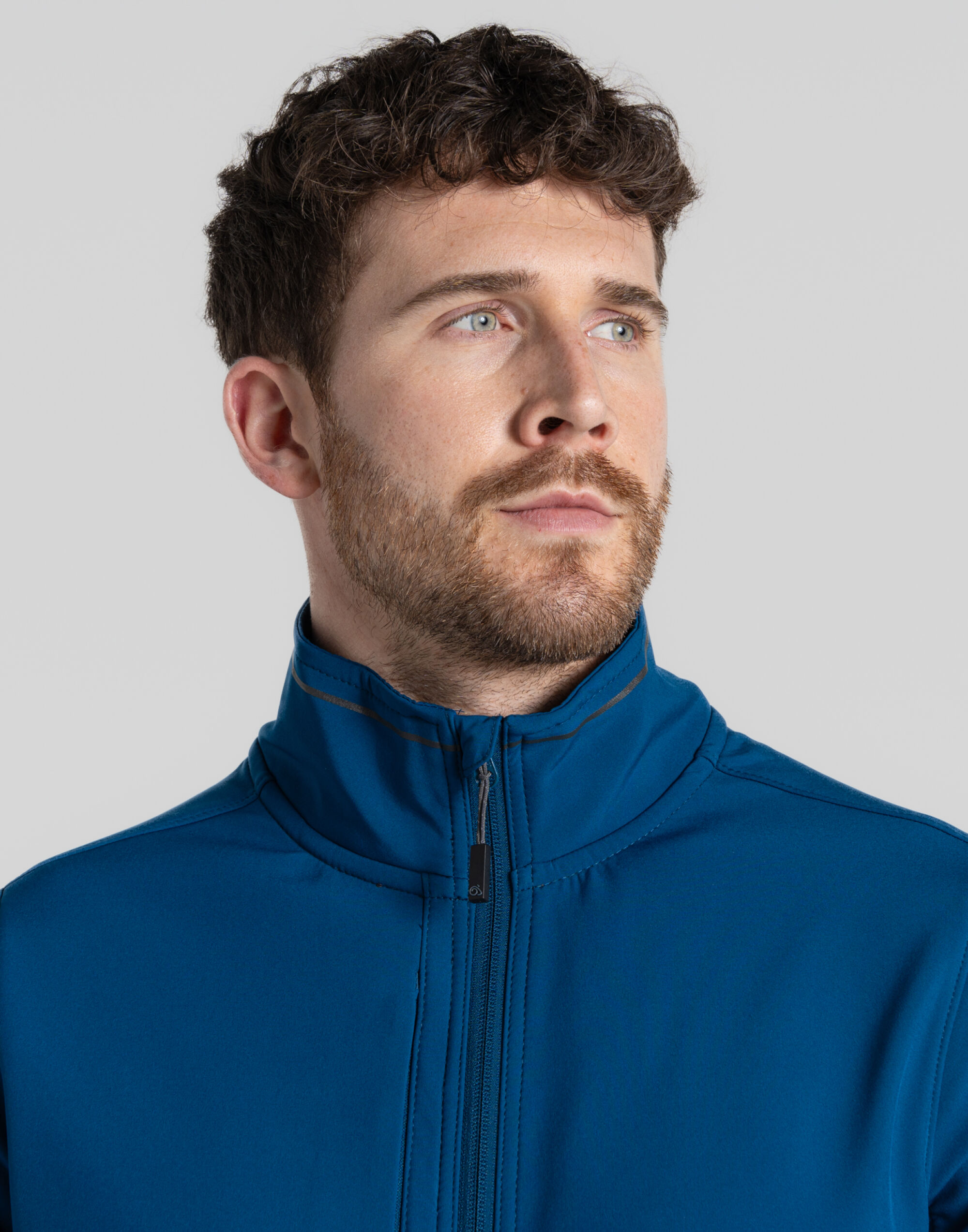 CEL003 Basecamp Softshell Jacket Poseidon Blue