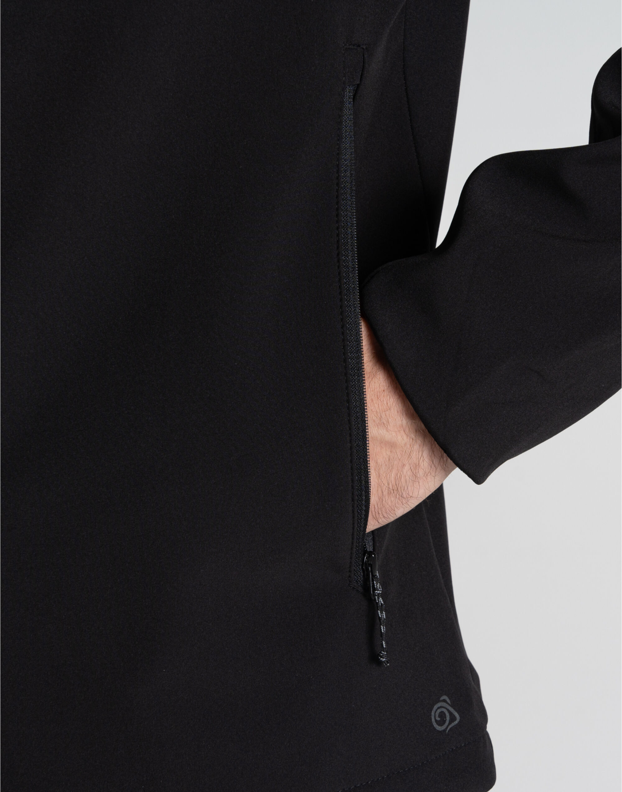 CEL003 Basecamp Softshell Jacket Black