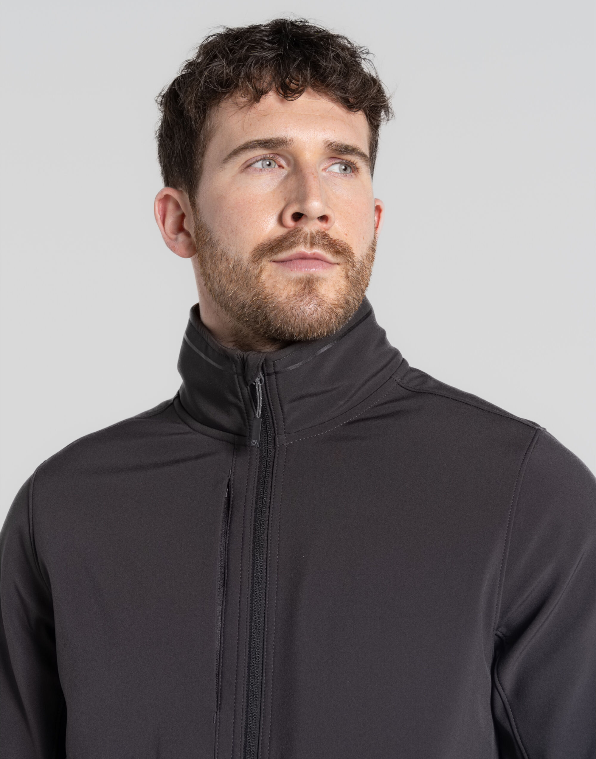 CEL003 Basecamp Softshell Jacket Carbon Grey