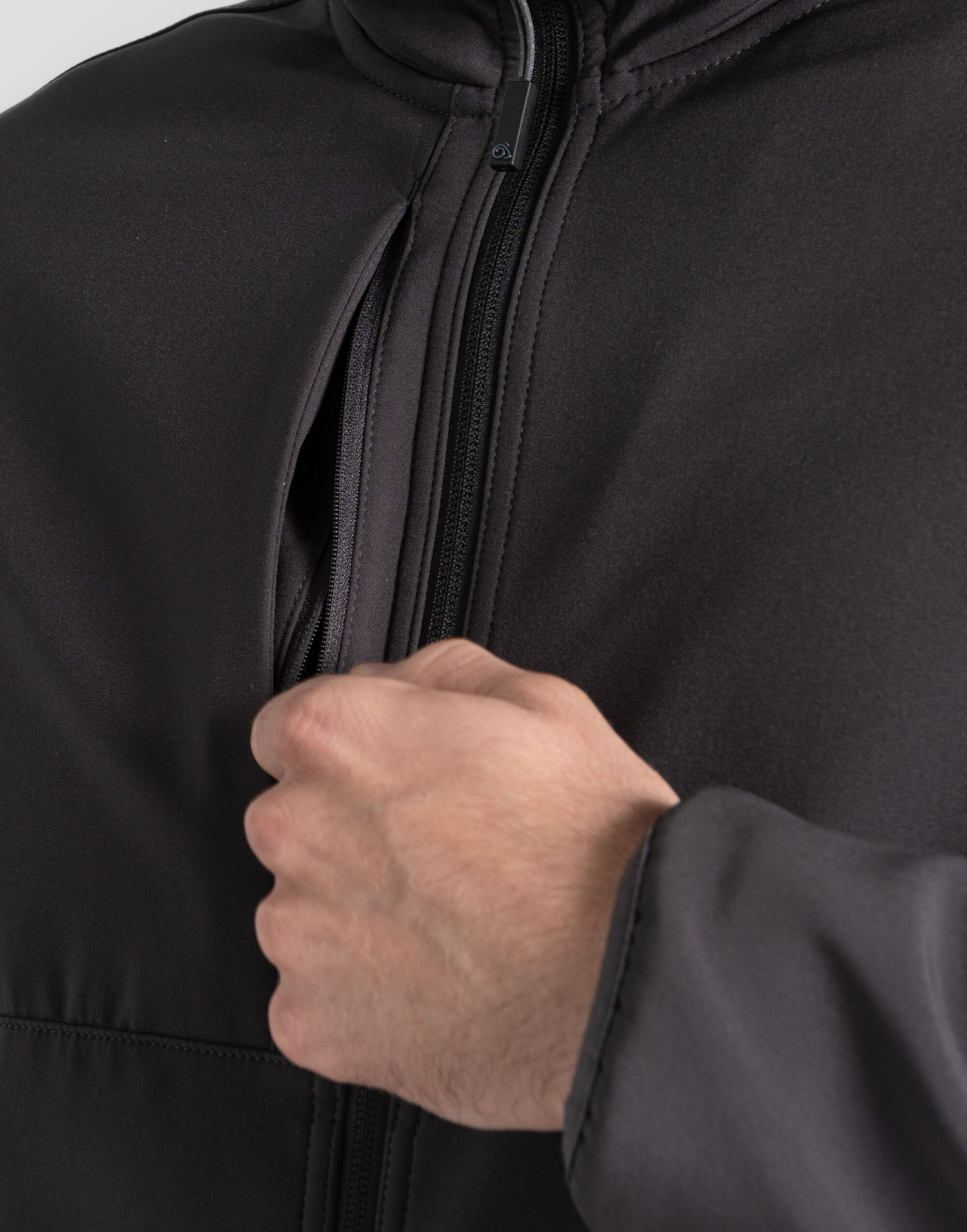 CEL003 Basecamp Softshell Jacket Carbon Grey