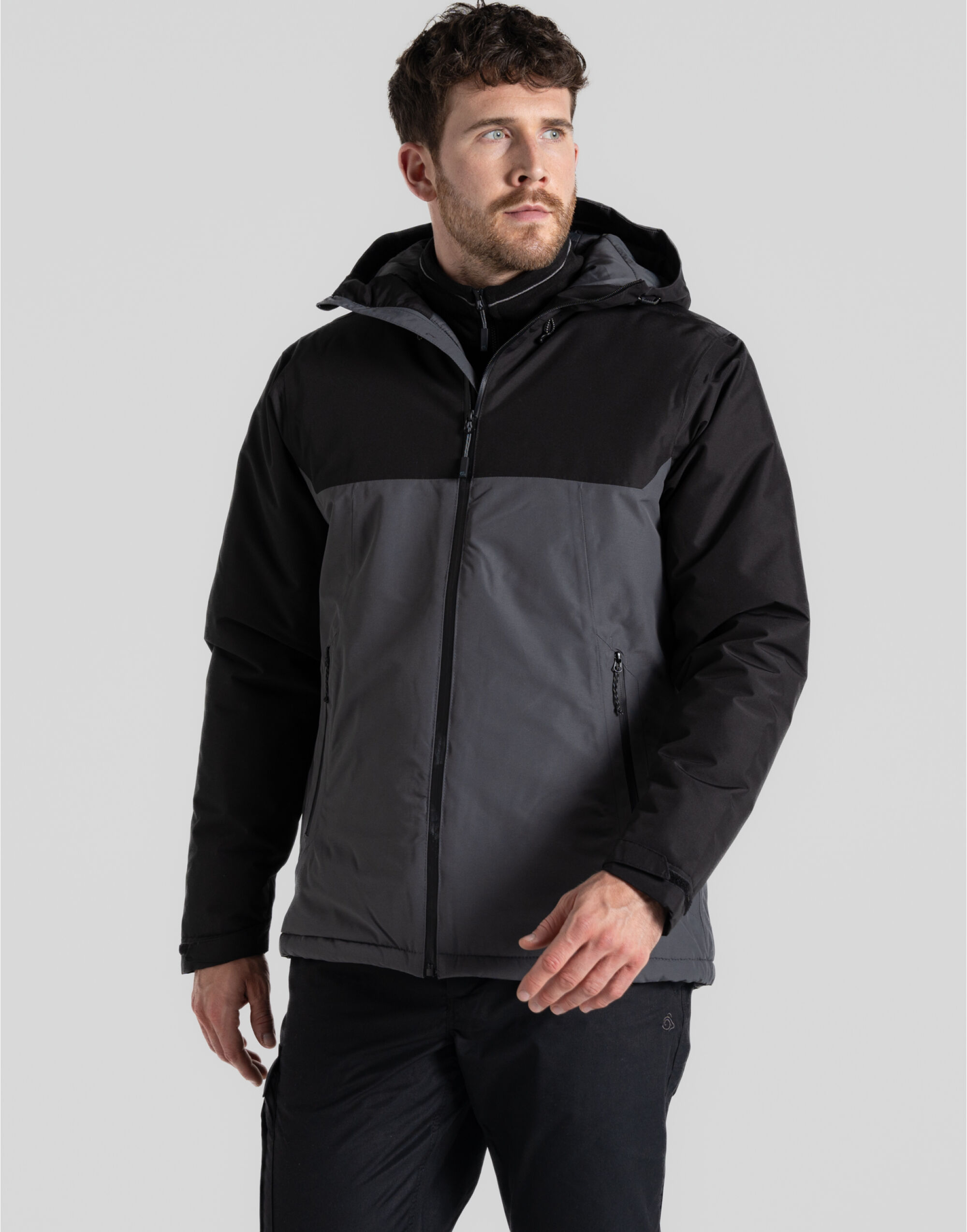 CEP001 Thermic Insulated Jacket Carbon Grey/Black