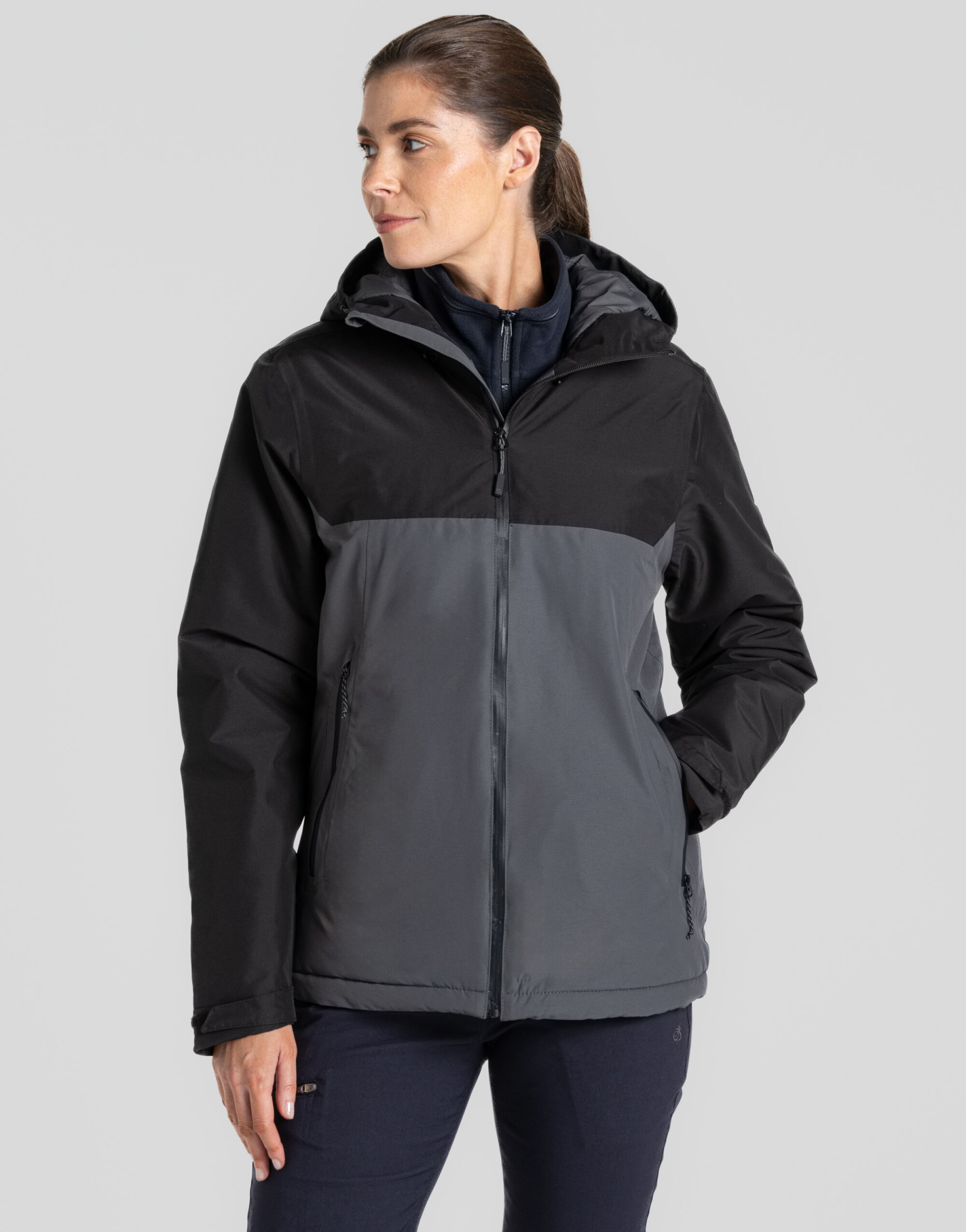 CEP001 Thermic Insulated Jacket Carbon Grey/Black