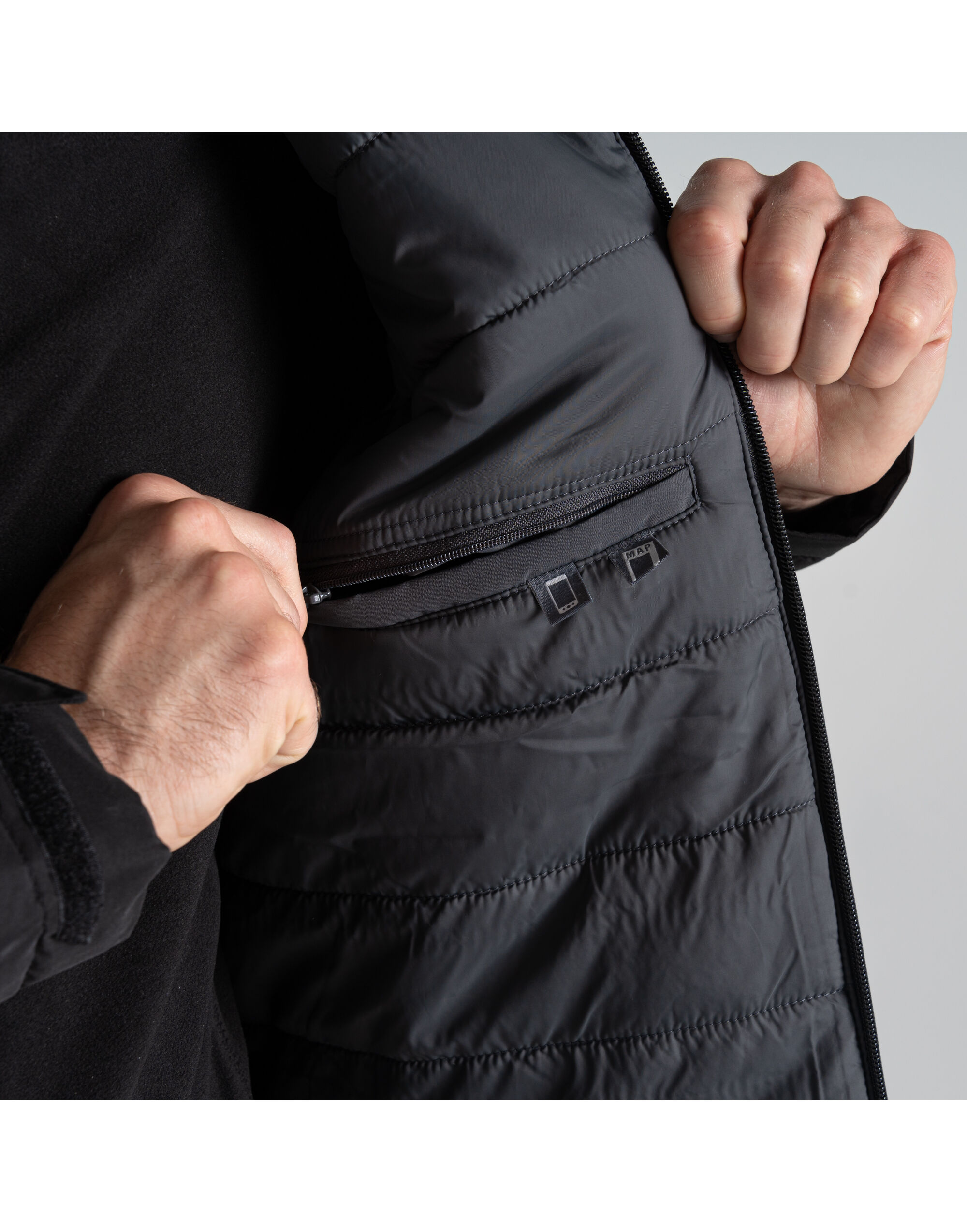 CEP001 Thermic Insulated Jacket Carbon Grey/Black