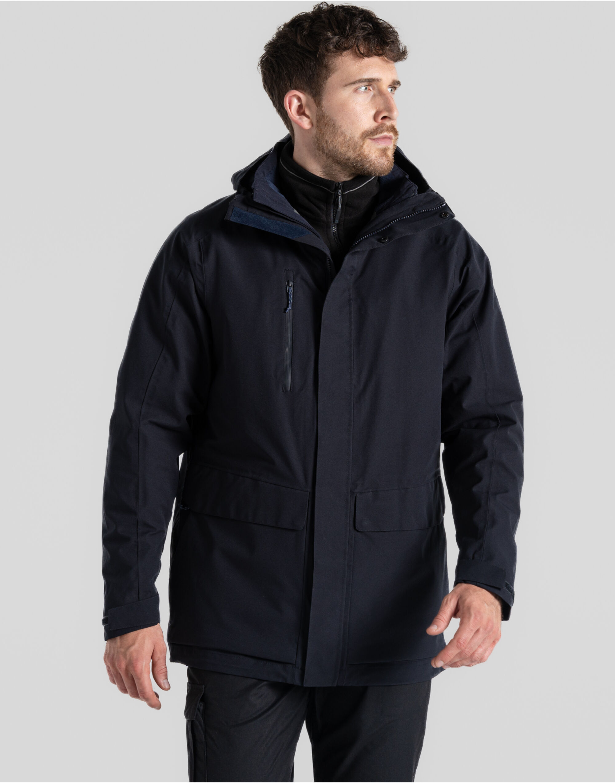 CEP003 Kiwi Pro Stretch 3in1 Jacket Dark Navy
