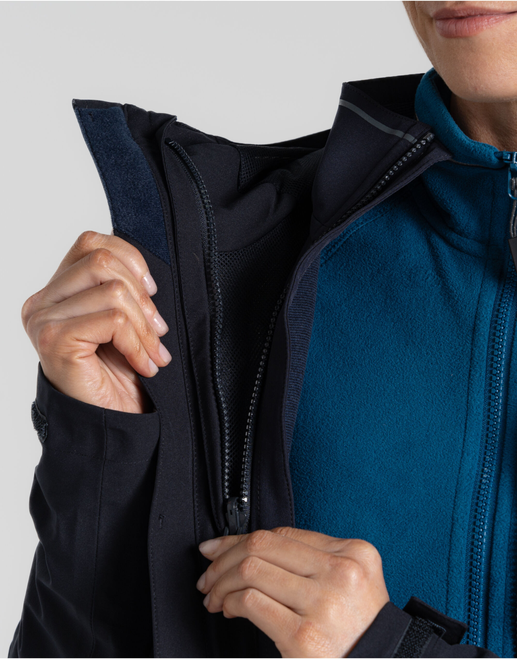 CEP003 Kiwi Pro Stretch 3in1 Jacket Dark Navy