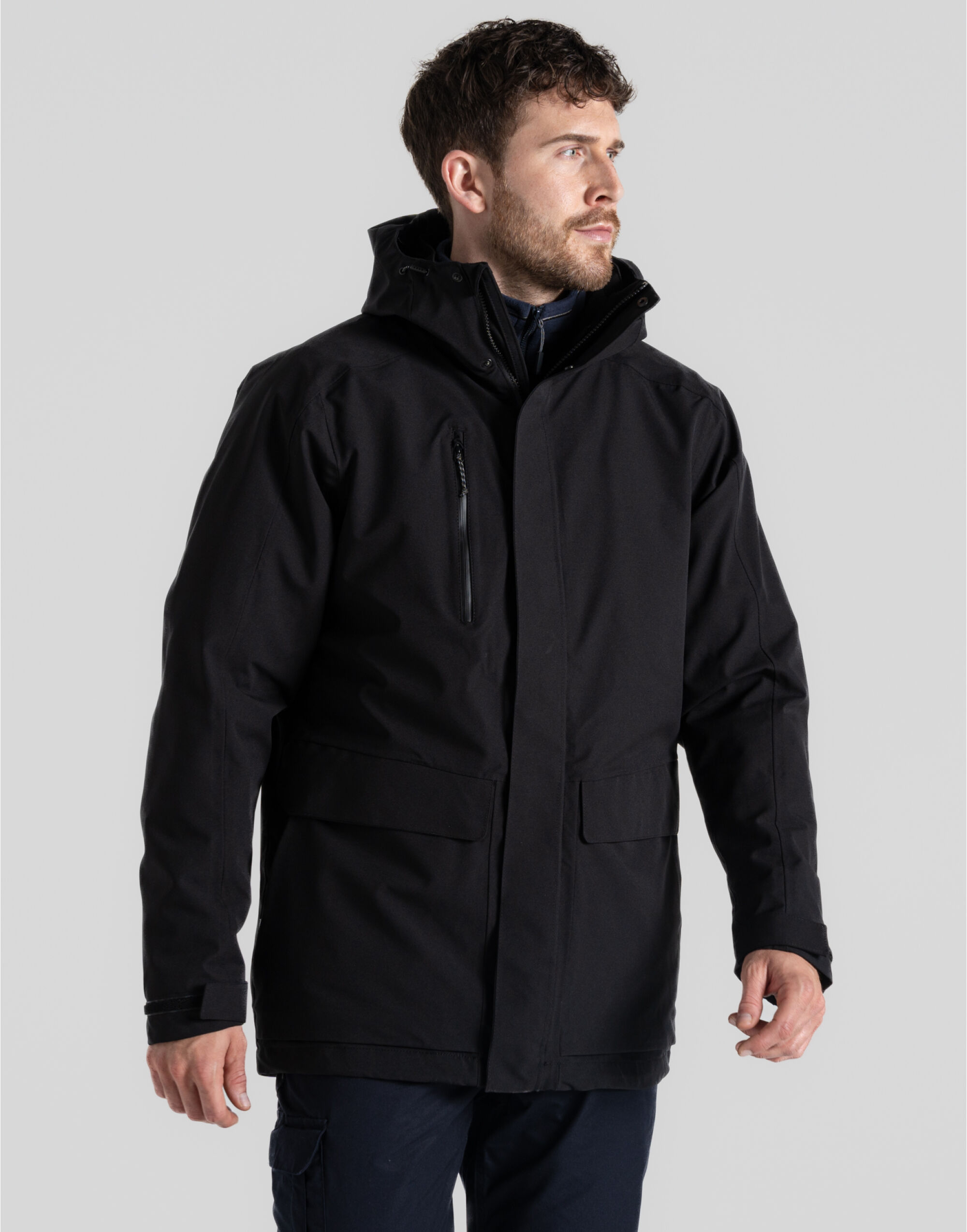 CEP003 Kiwi Pro Stretch 3in1 Jacket Black