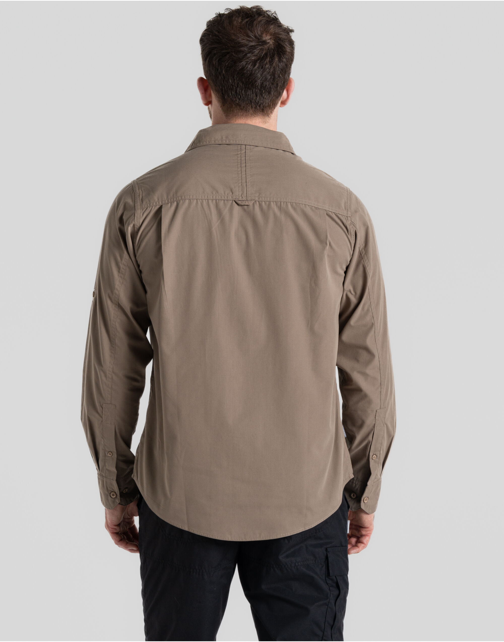 CES001 Men’s Kiwi Long Sleeved Shirt Pebble