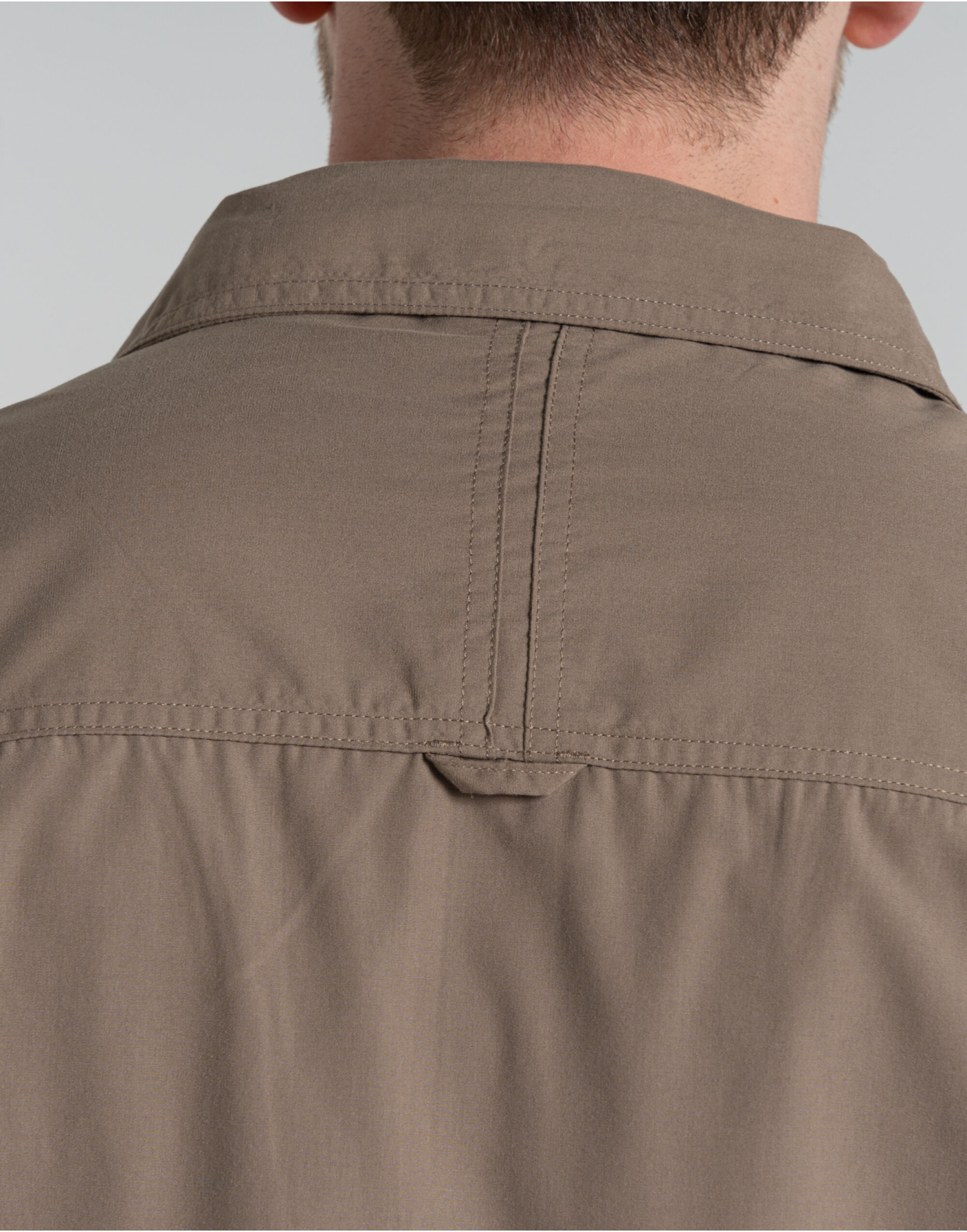 CES001 Men’s Kiwi Long Sleeved Shirt Pebble